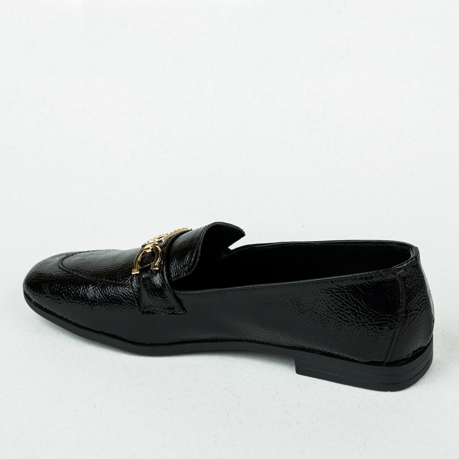 Női hétköznapi és lapos cipő B009 - FEKETE