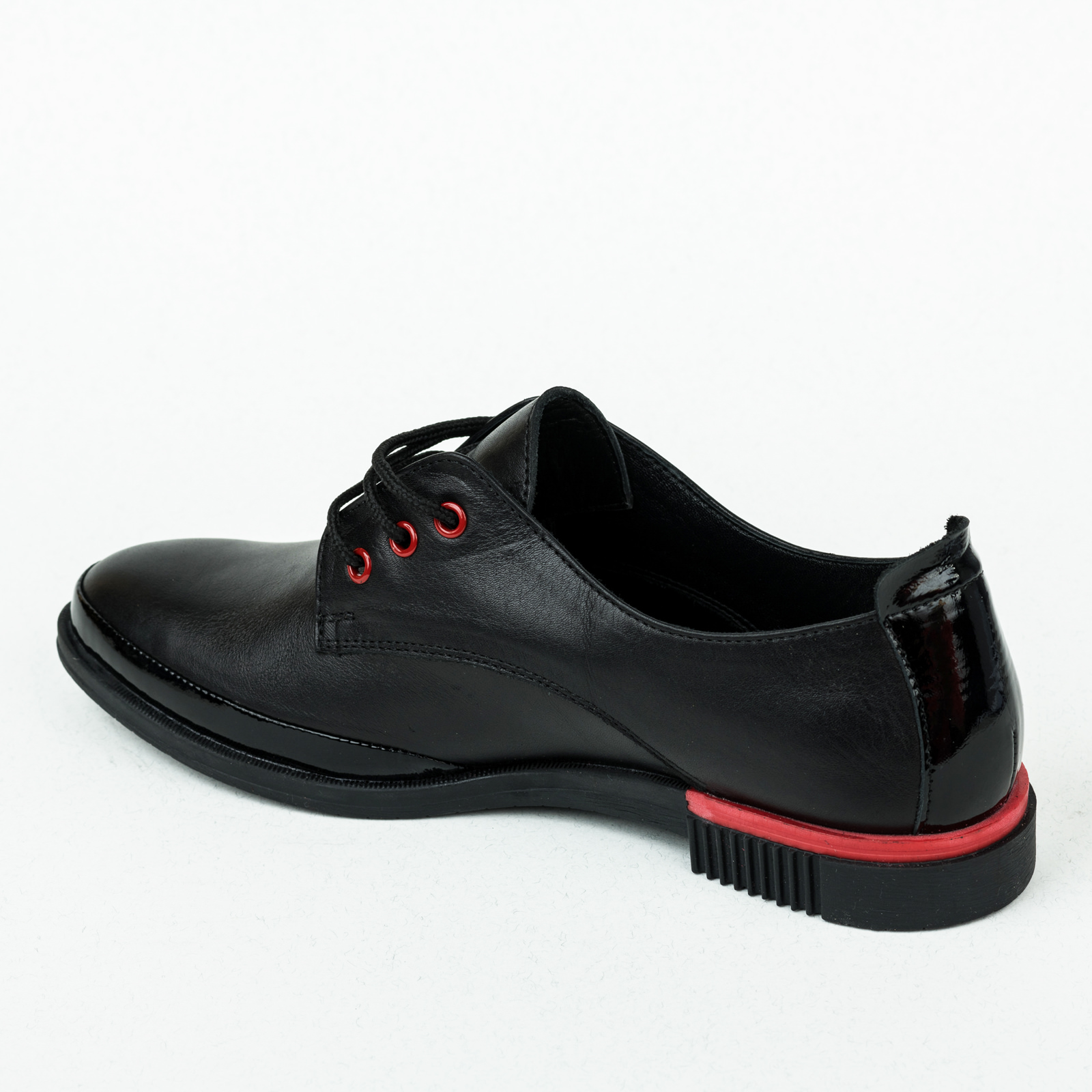 Leather shoes & flats ALARA - BLACK