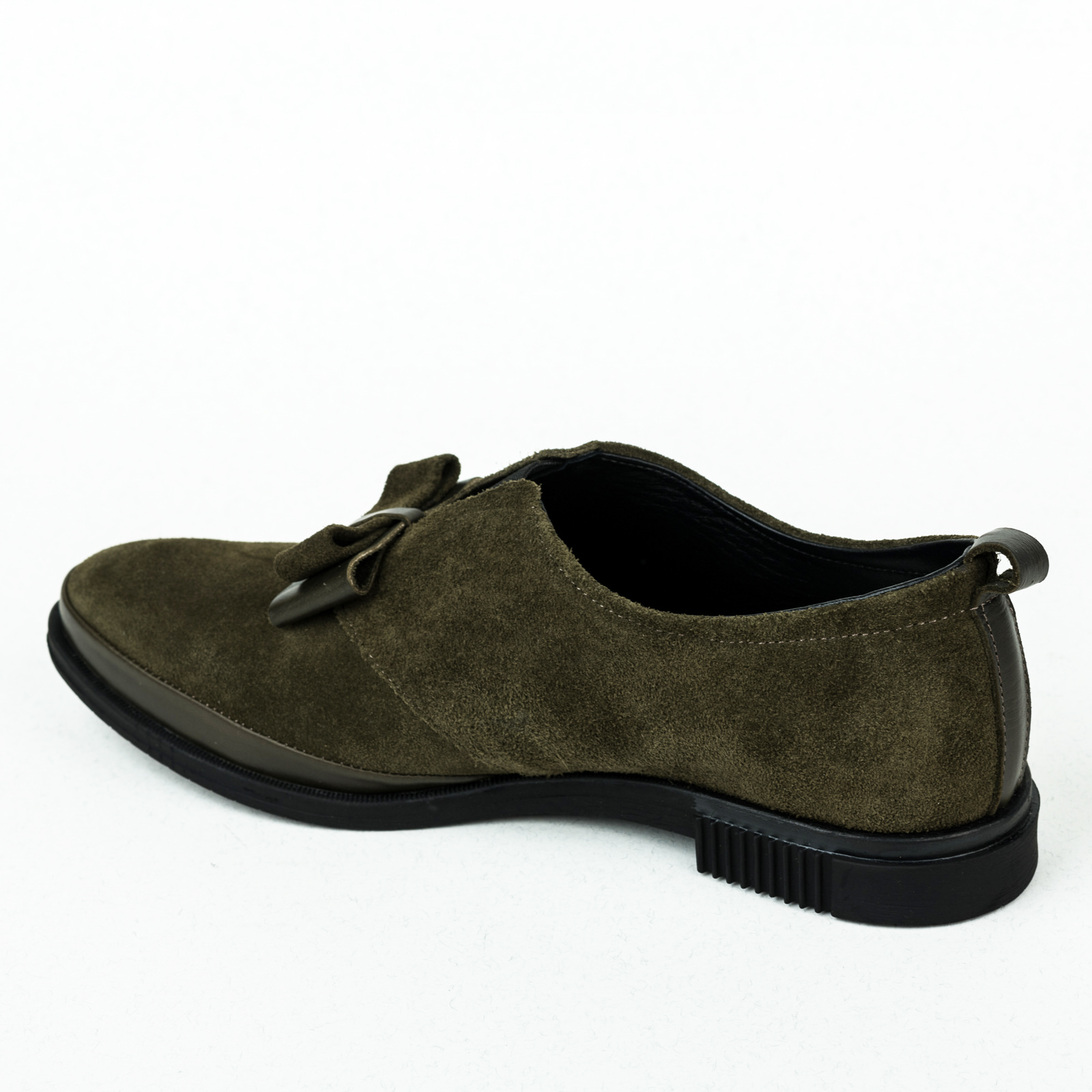Leather shoes & flats B016 - DARK GREEN
