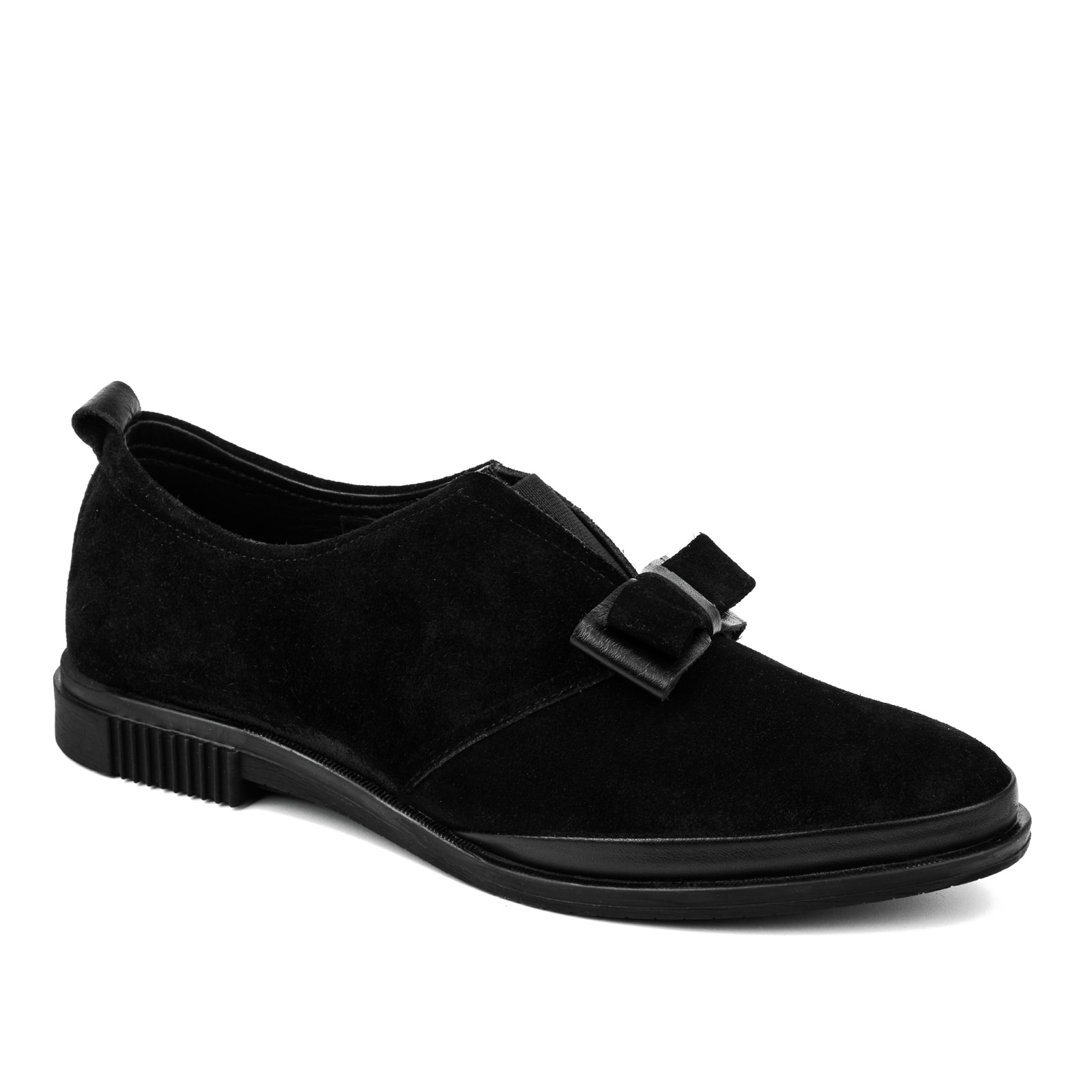 Leather shoes & flats B016 - BLACK