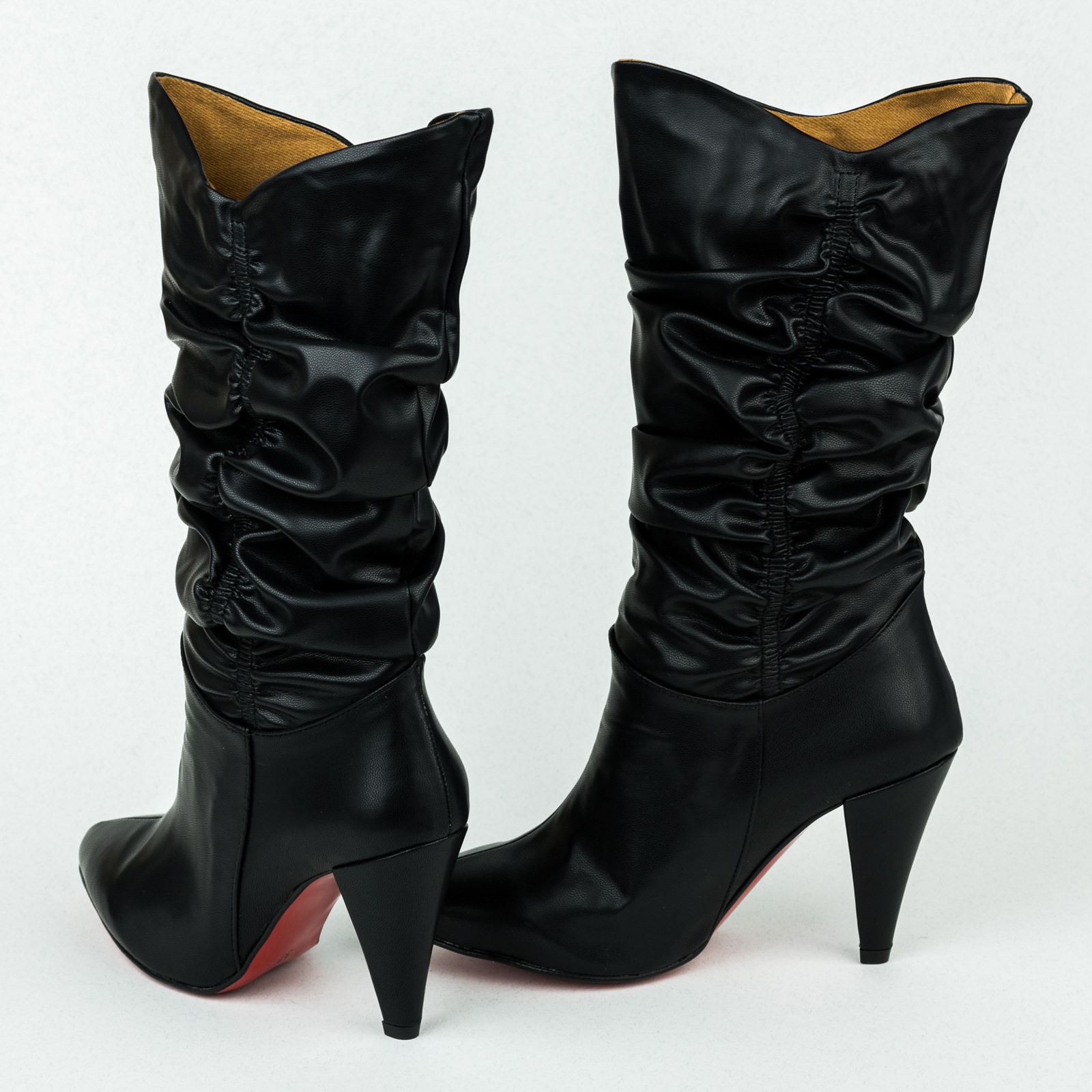 Women boots B035 - BLACK