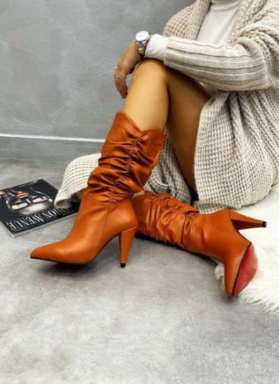 Women boots B035 - CAMEL