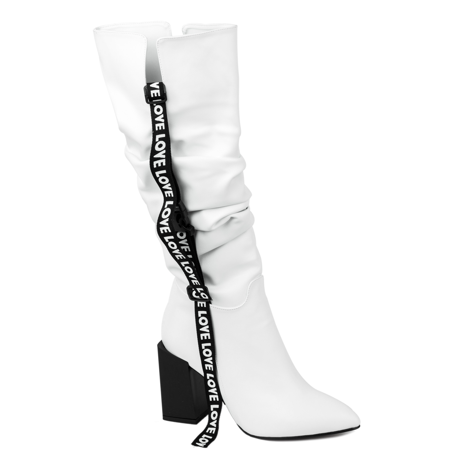 Women boots B036 - WHITE