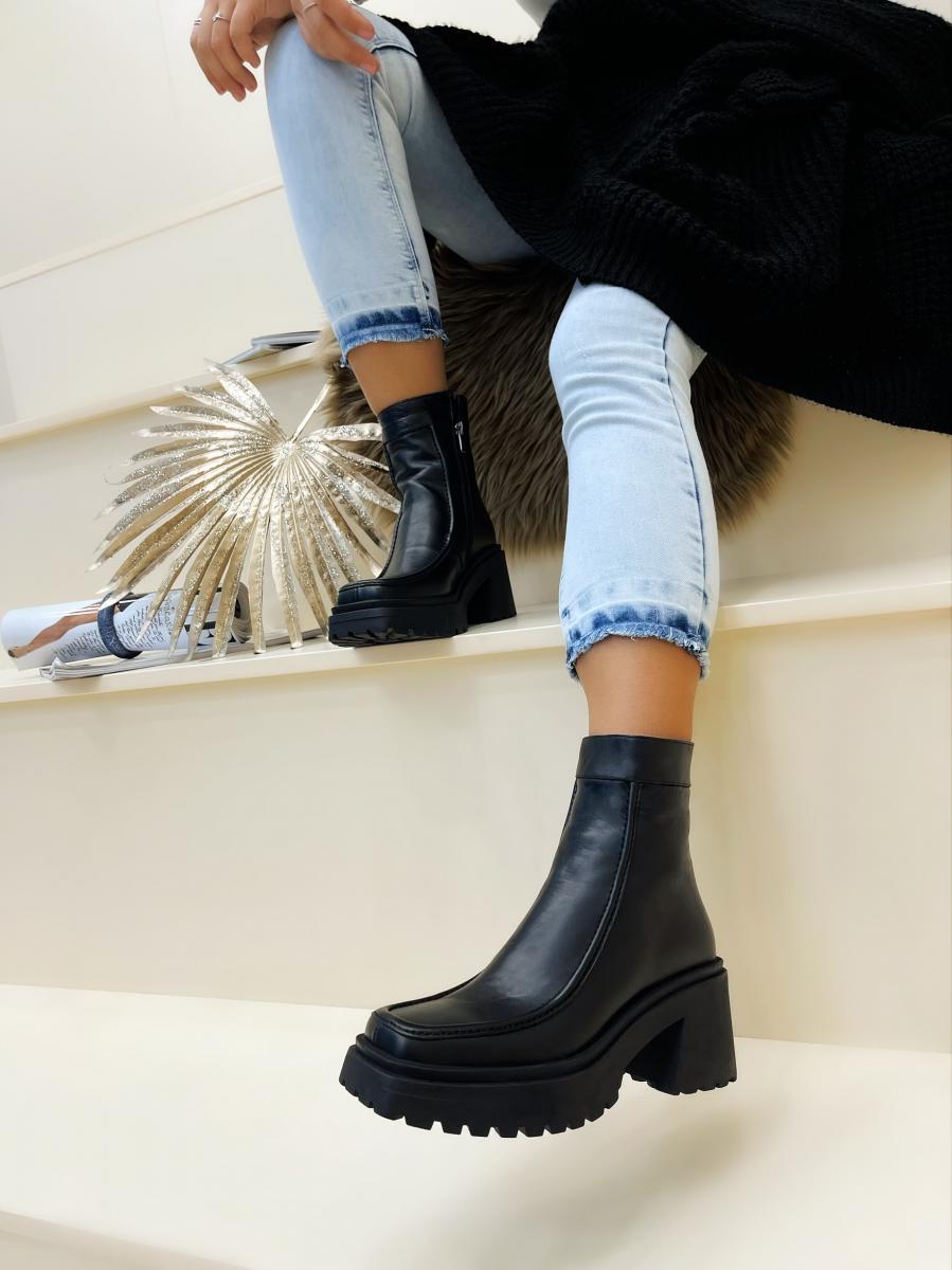 dioon platform chelsea bootie