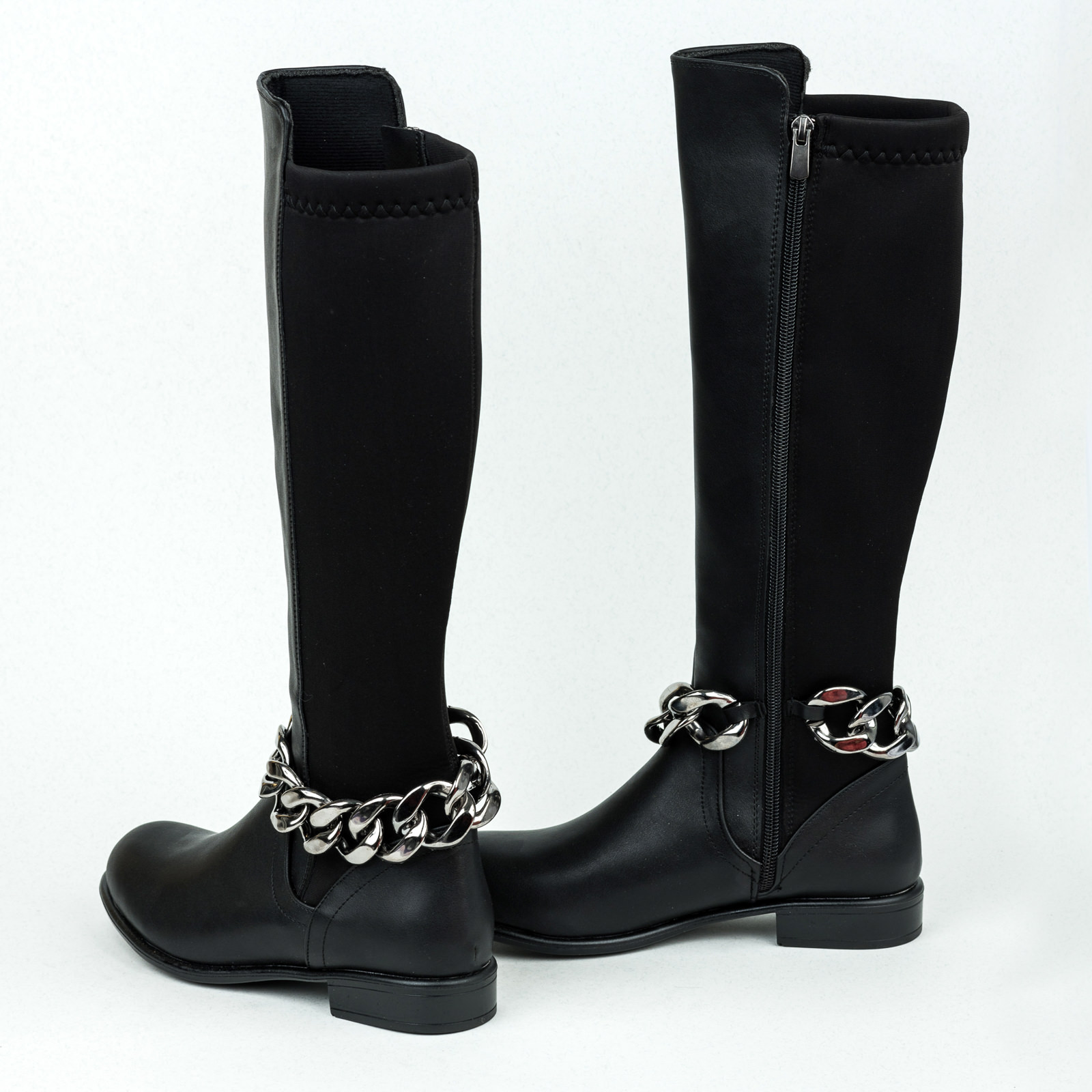 Women boots B106 - BLACK