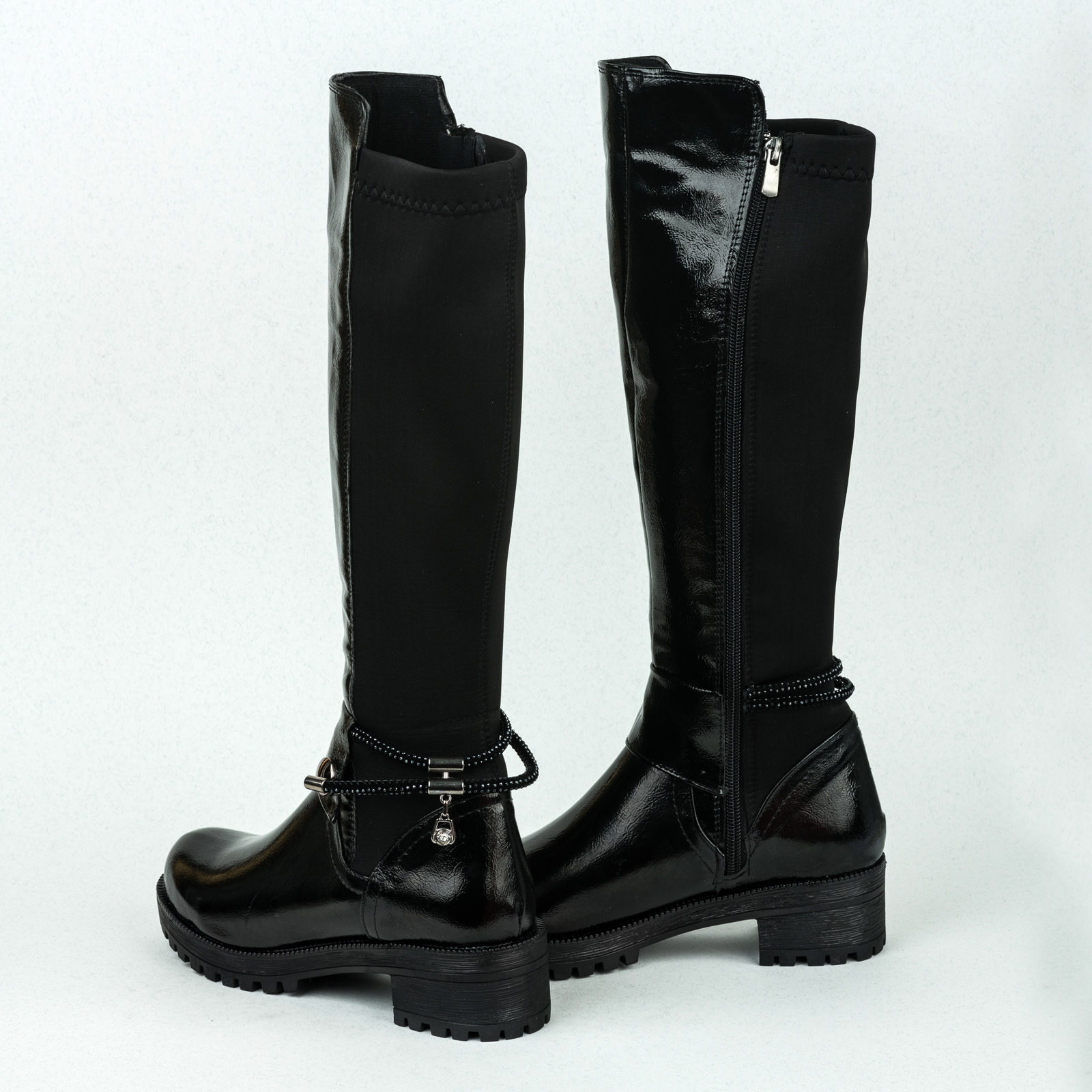 Women boots B114 - BLACK