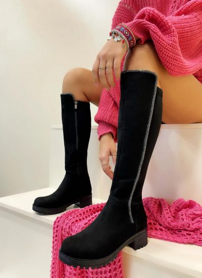 Women boots B115 - BLACK