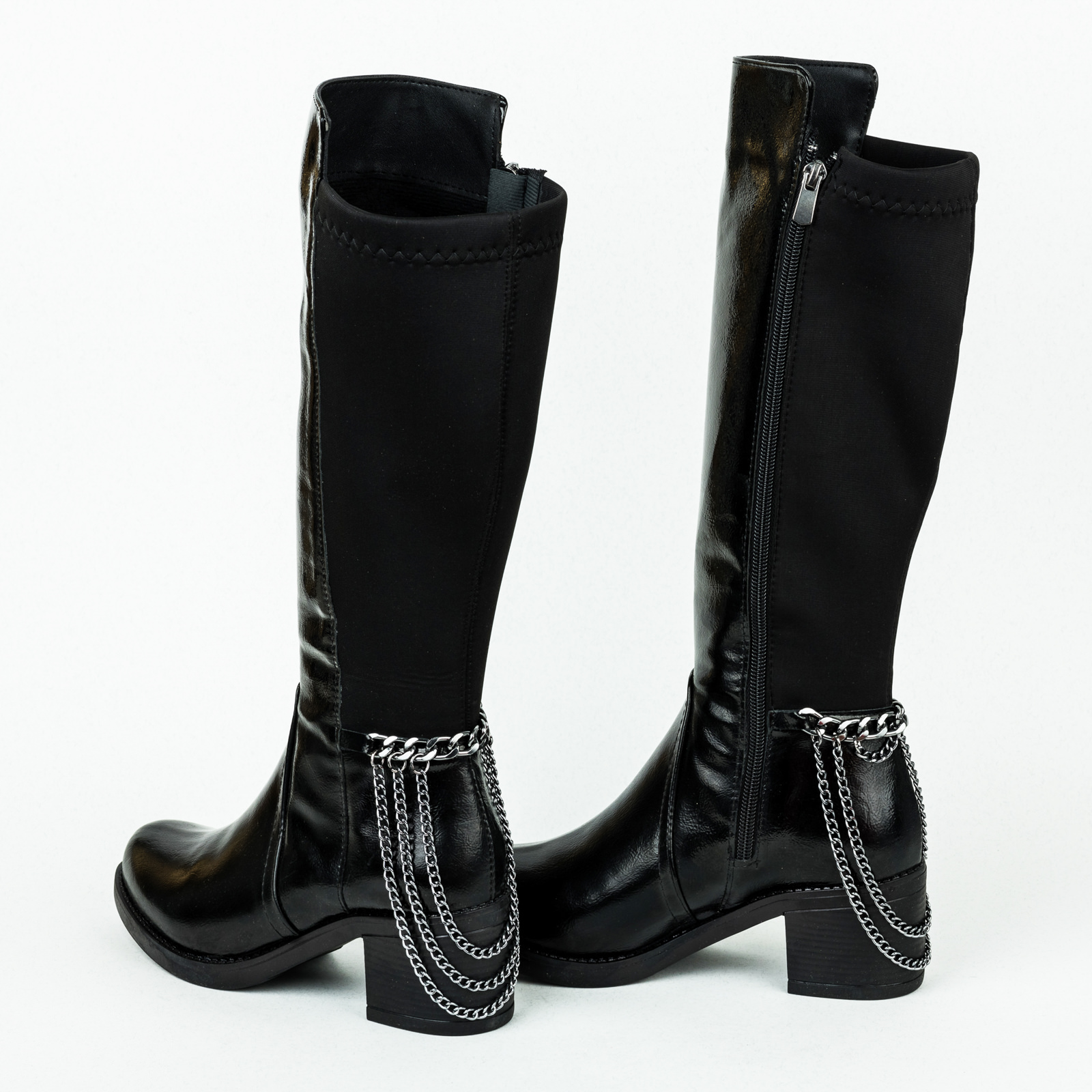 Women boots B121 - BLACK
