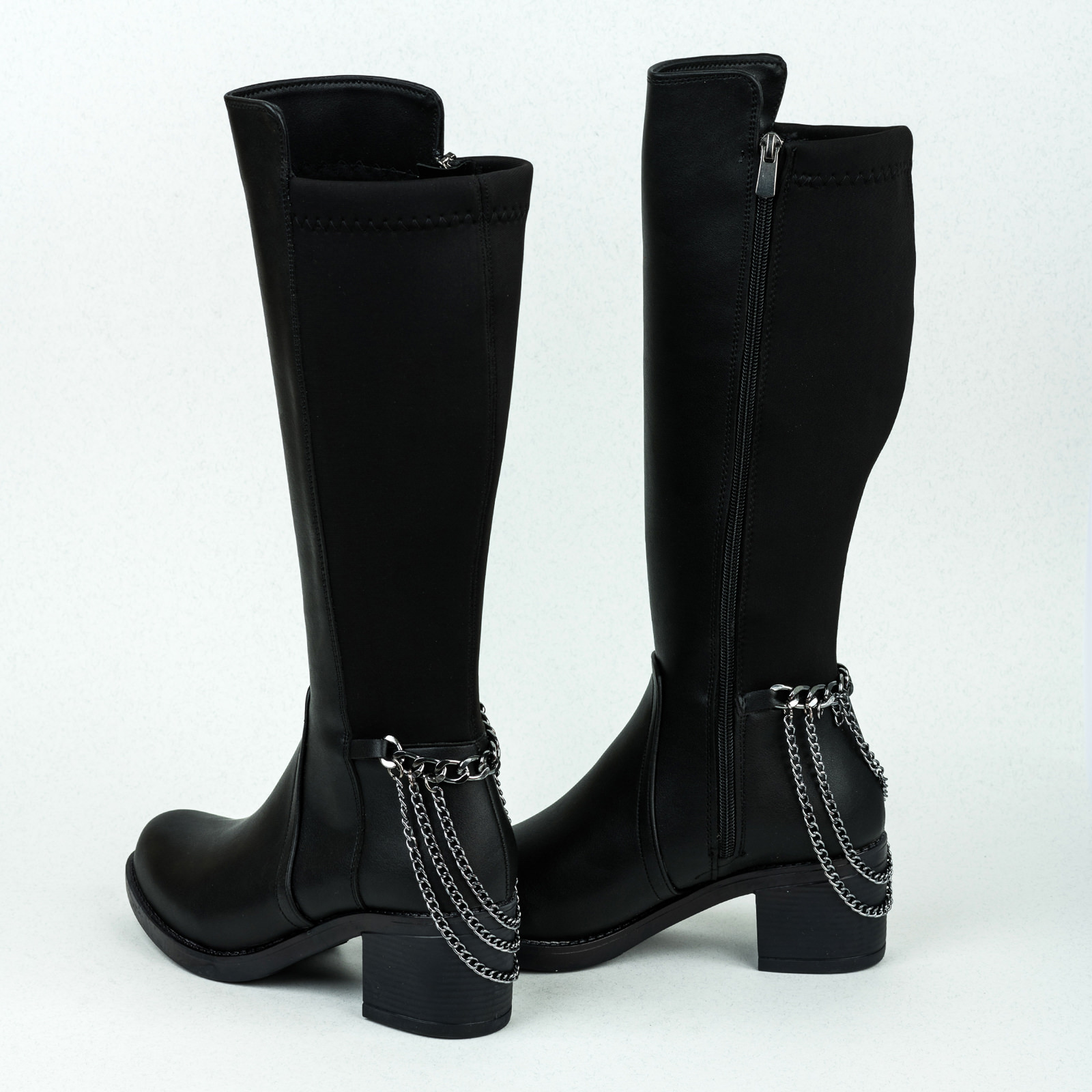 Women boots B121 - BLACK