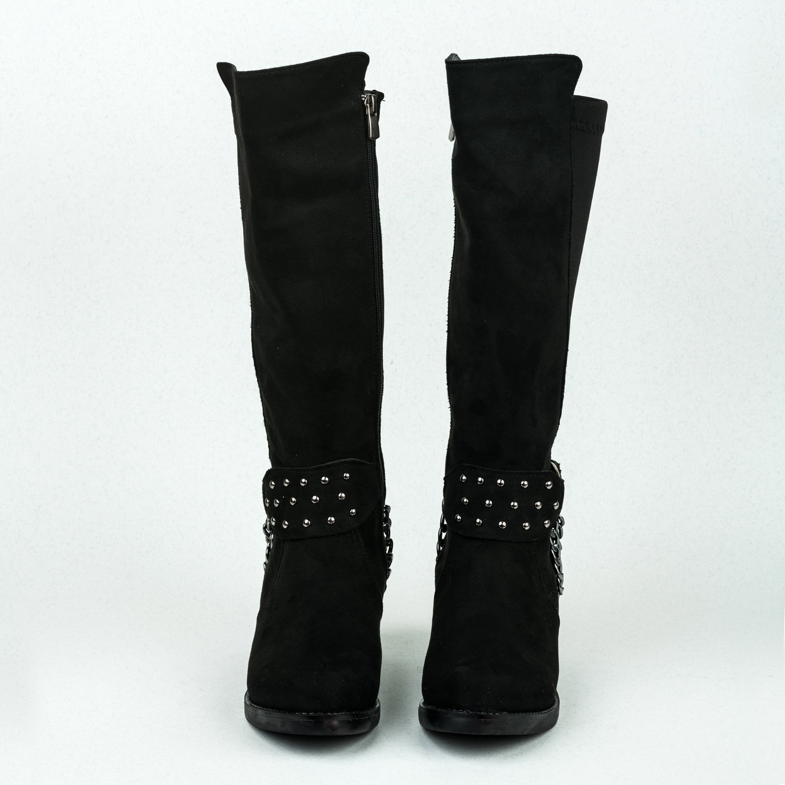Women boots B123 - BLACK