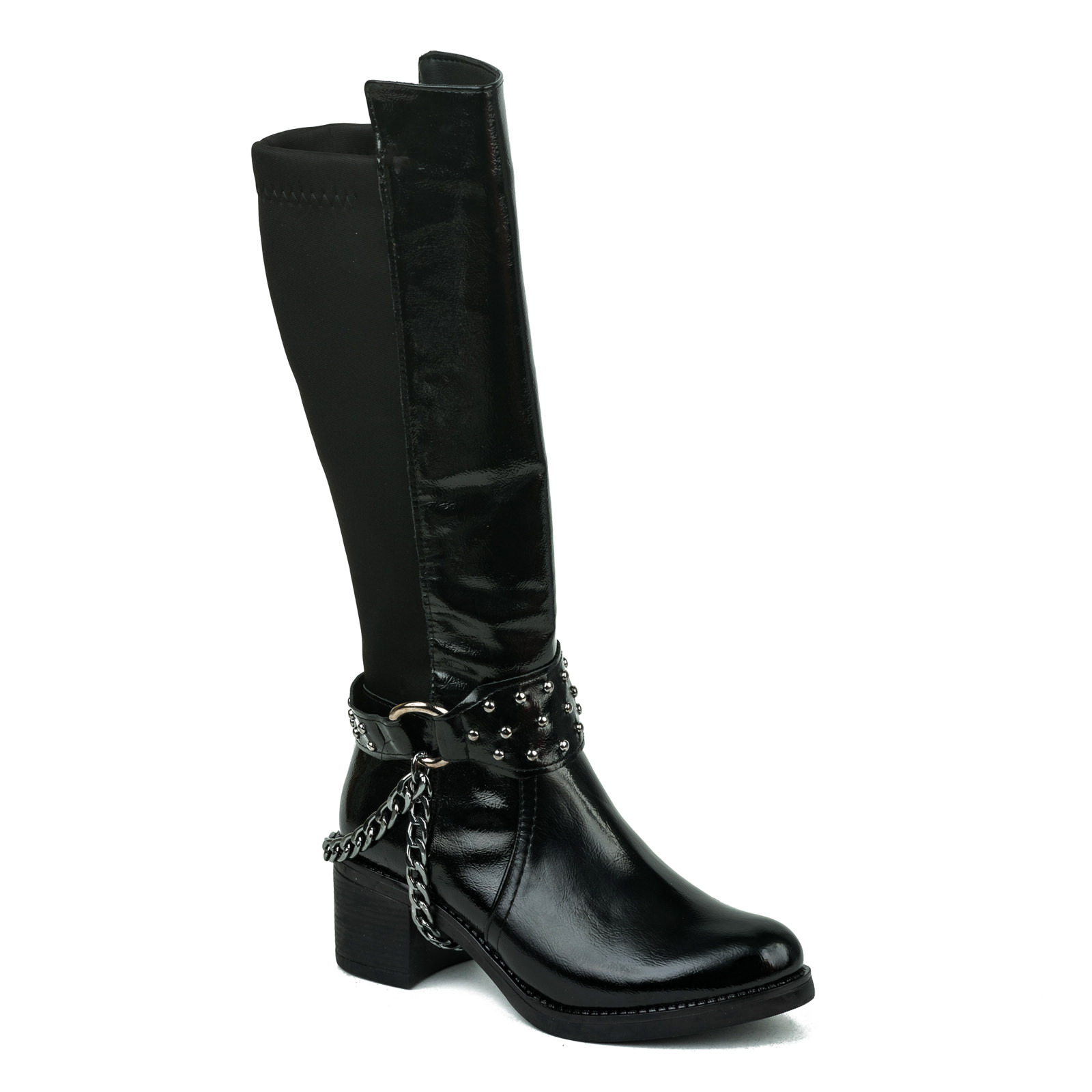Women boots B124 - BLACK