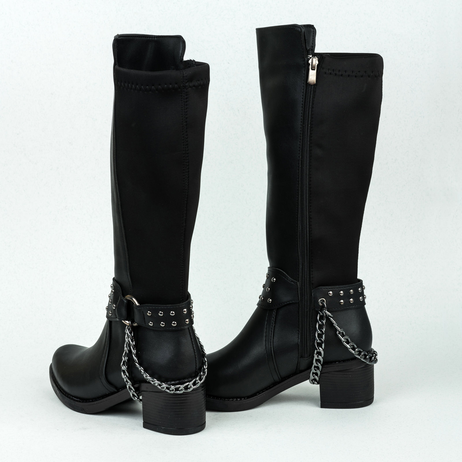 Women boots B124 - BLACK