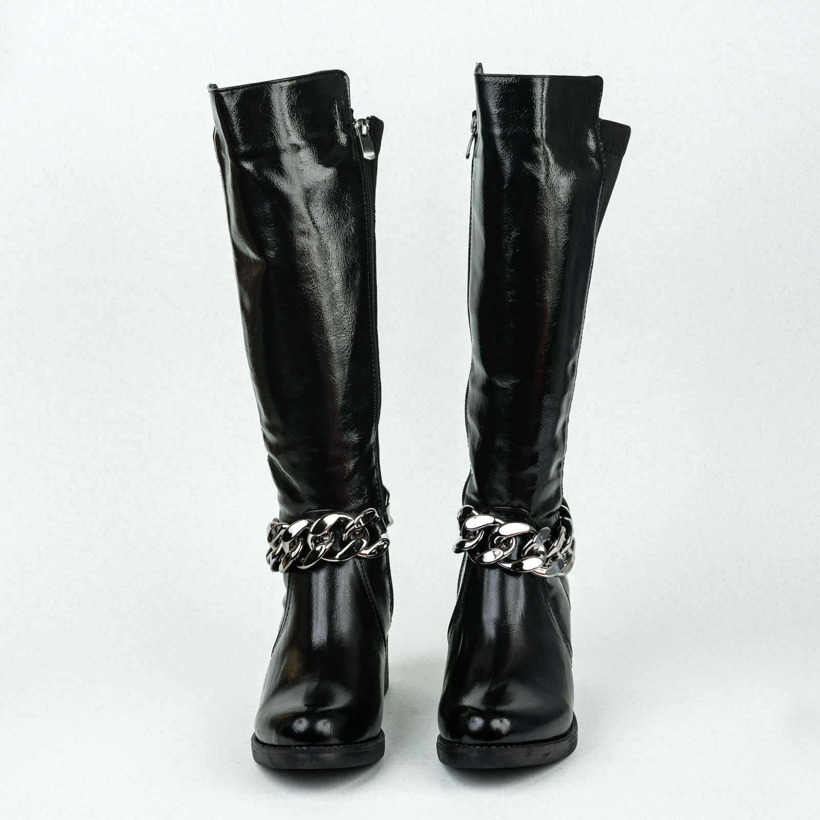 Women boots B125 - BLACK