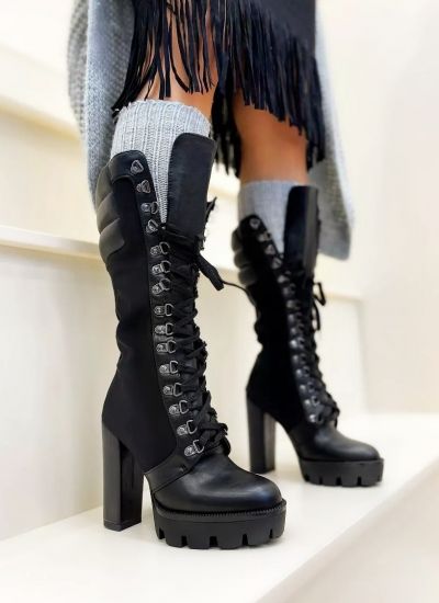 Women boots NEVE - BLACK