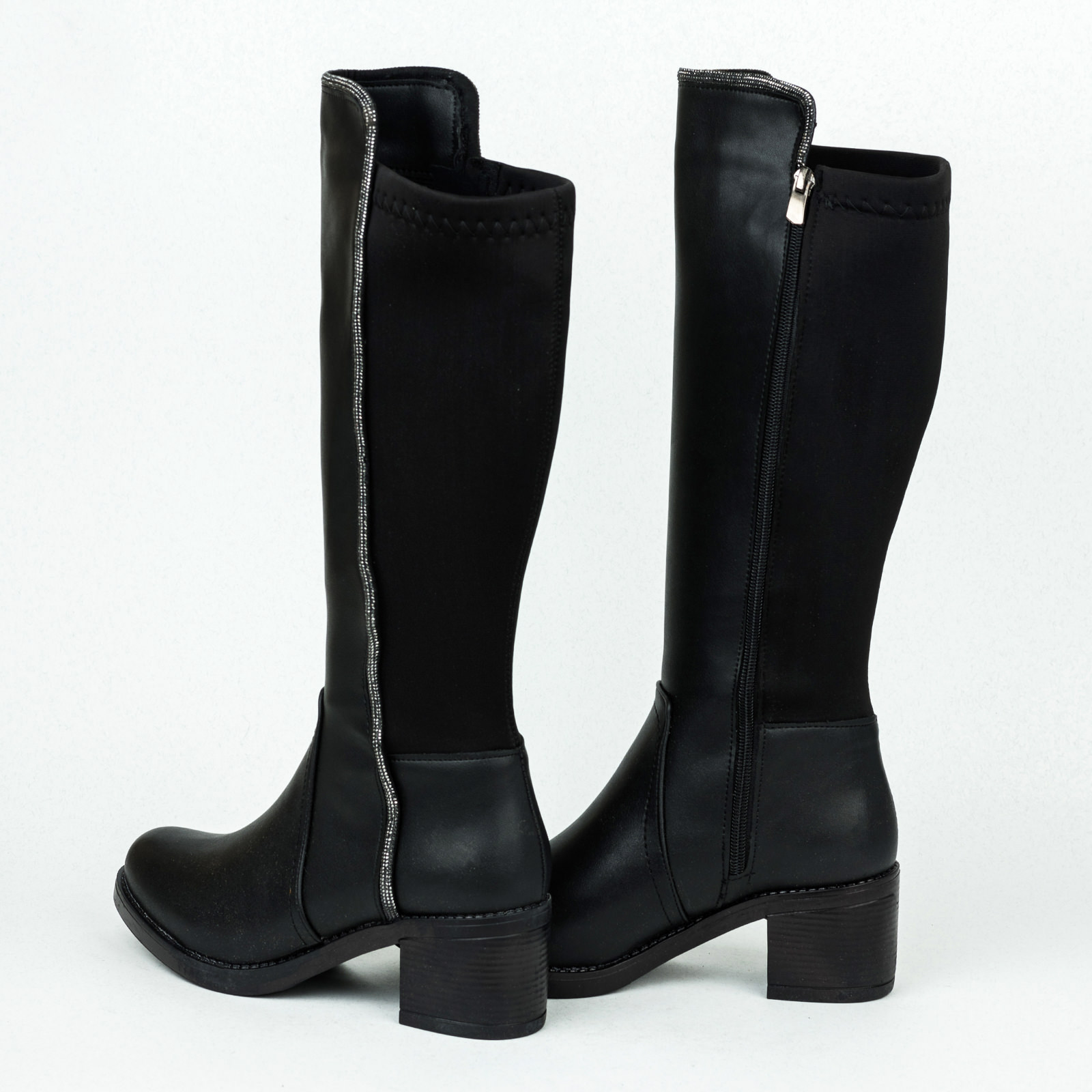 Women boots B135 - BLACK