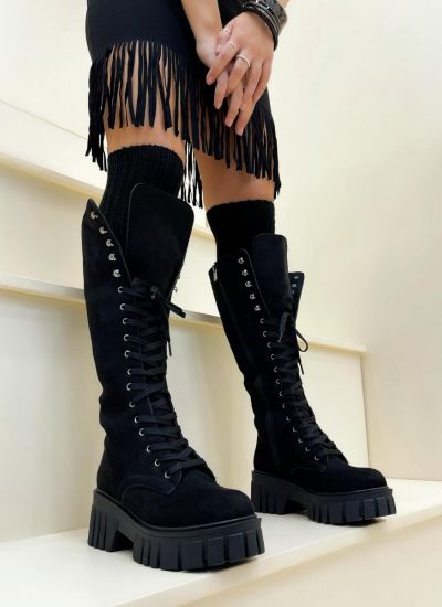 Women boots B138 - BLACK