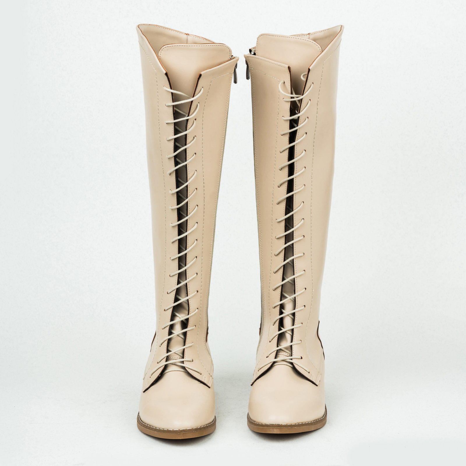 Women boots B141 - LIGHT BEIGE