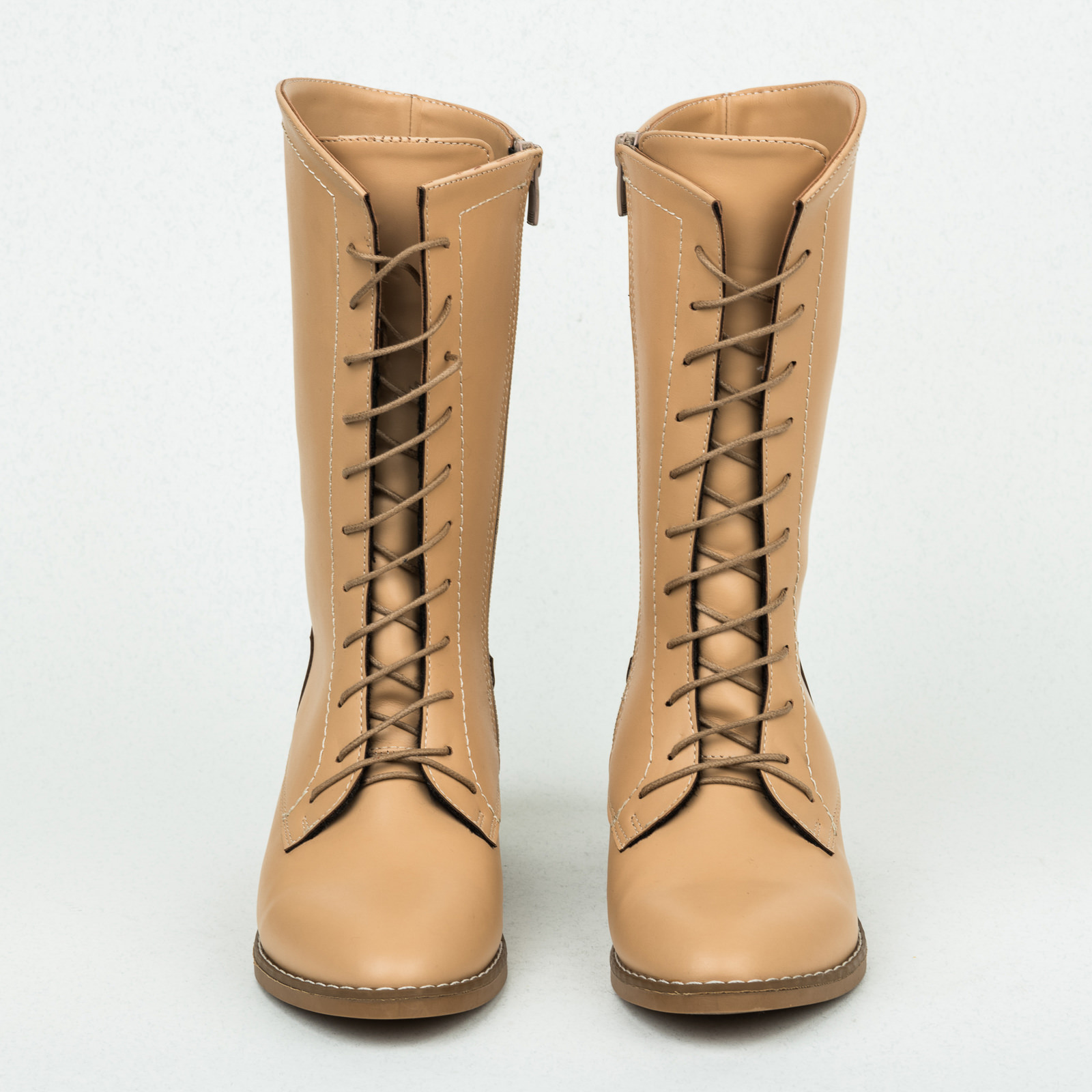 Women ankle boots B144 - BEIGE