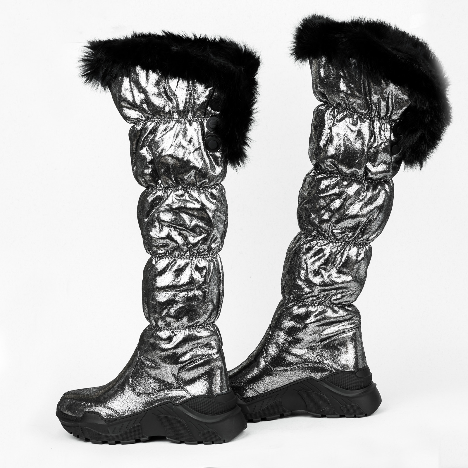 Women boots B145 - GRAFIT