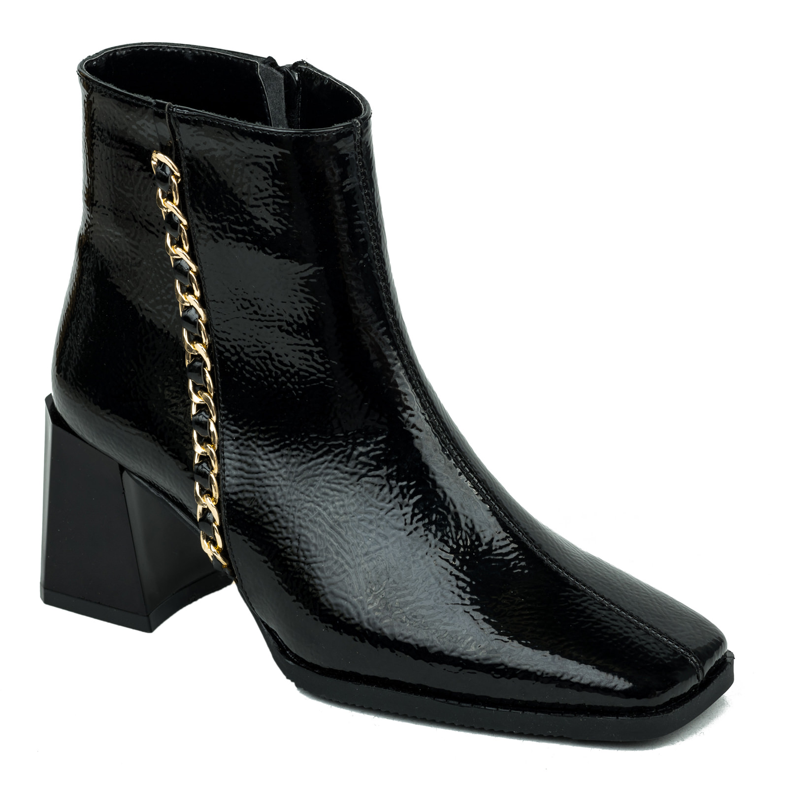 Women ankle boots B160 - BLACK
