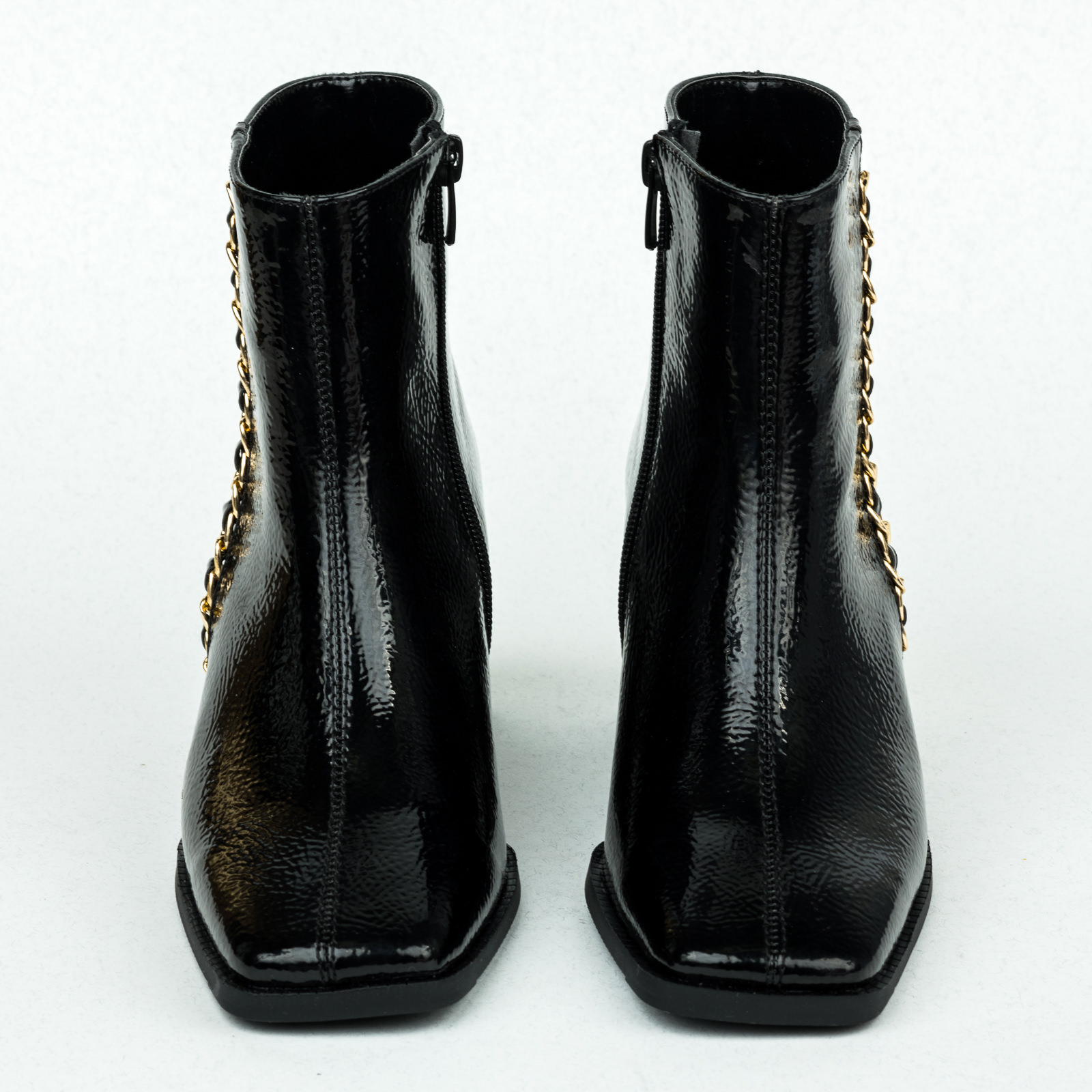 Women ankle boots B160 - BLACK