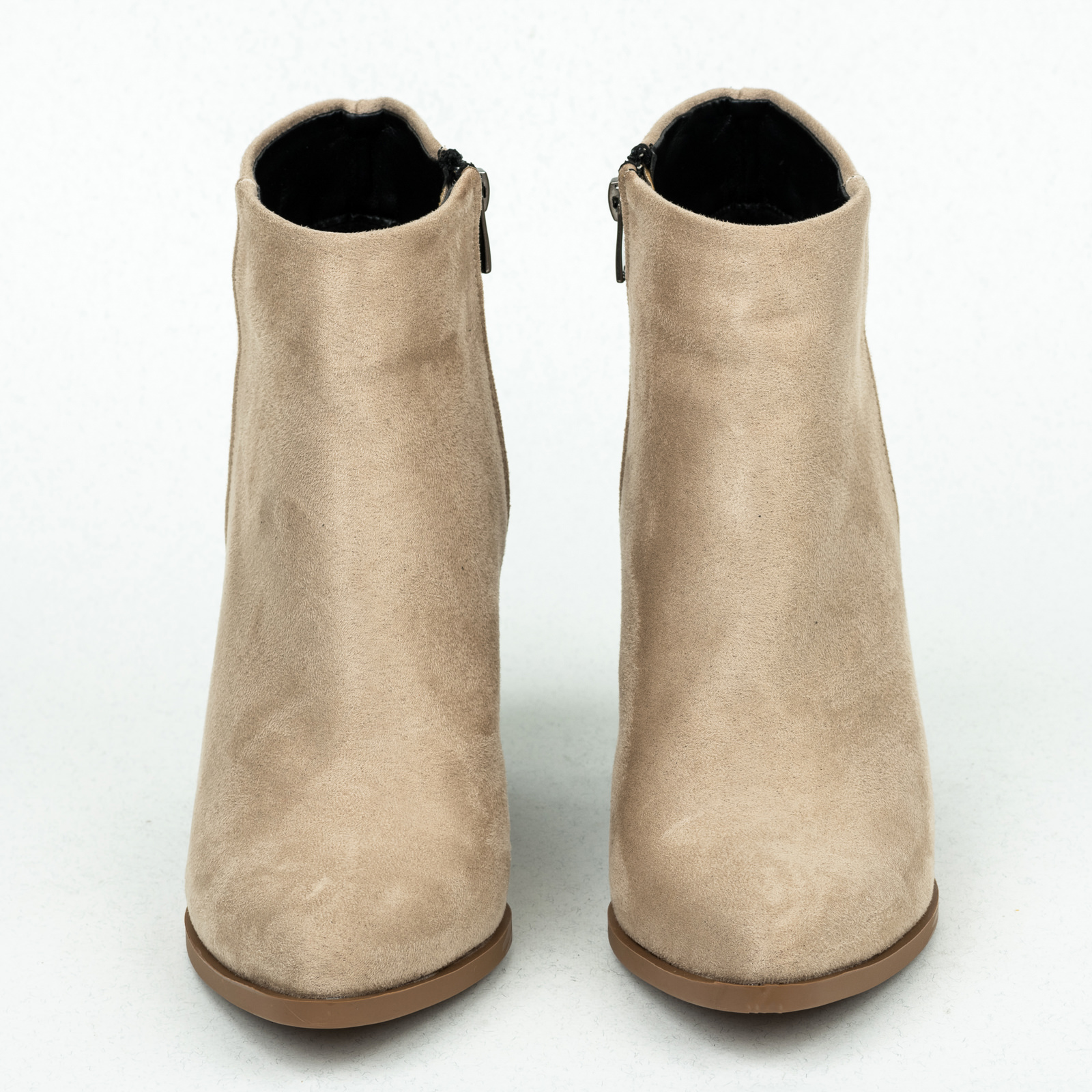Women ankle boots B162 - BEIGE