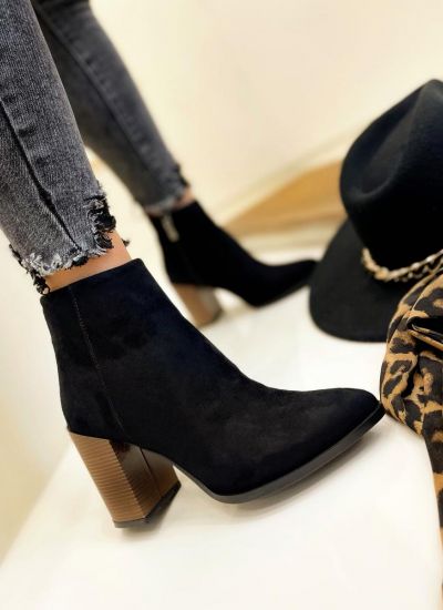 Women ankle boots SHAUNI - BLACK