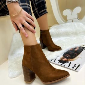 Women ankle boots SHAUNI - CAMEL