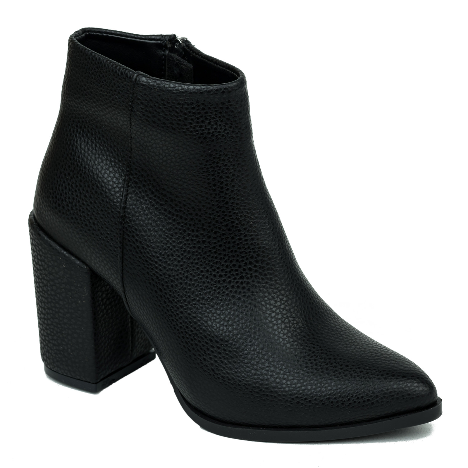 Women ankle boots B164 - BLACK