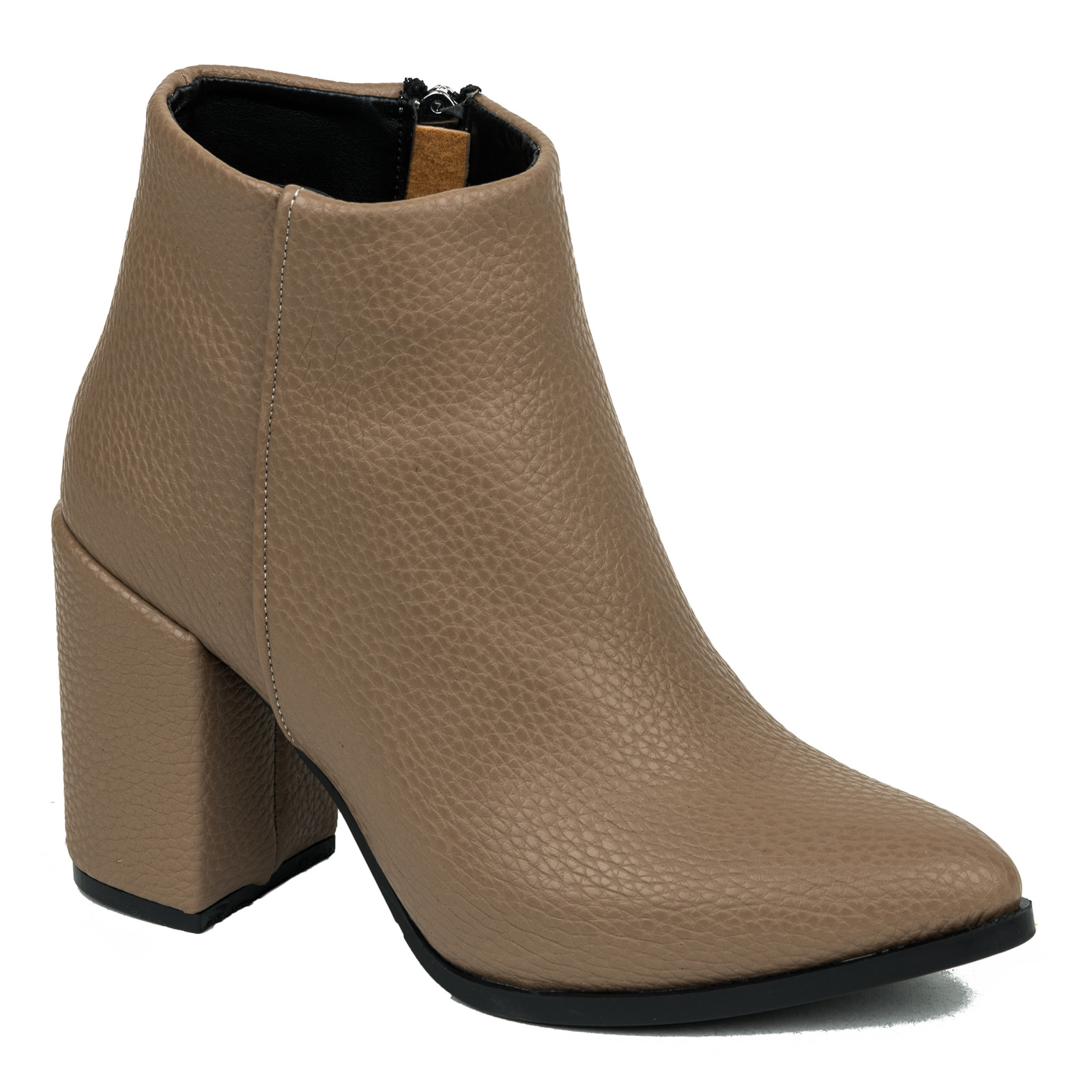 Women ankle boots B164 - BROWN