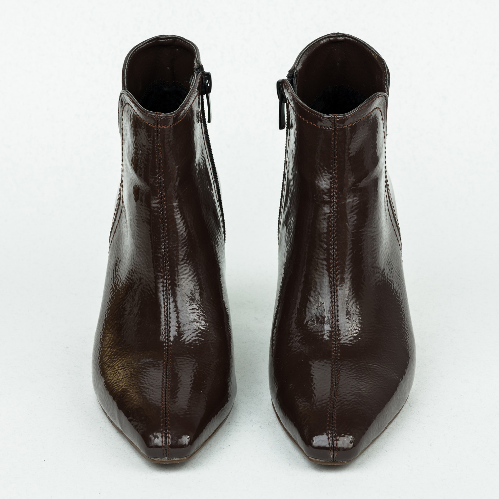 Women ankle boots B165 - BROWN