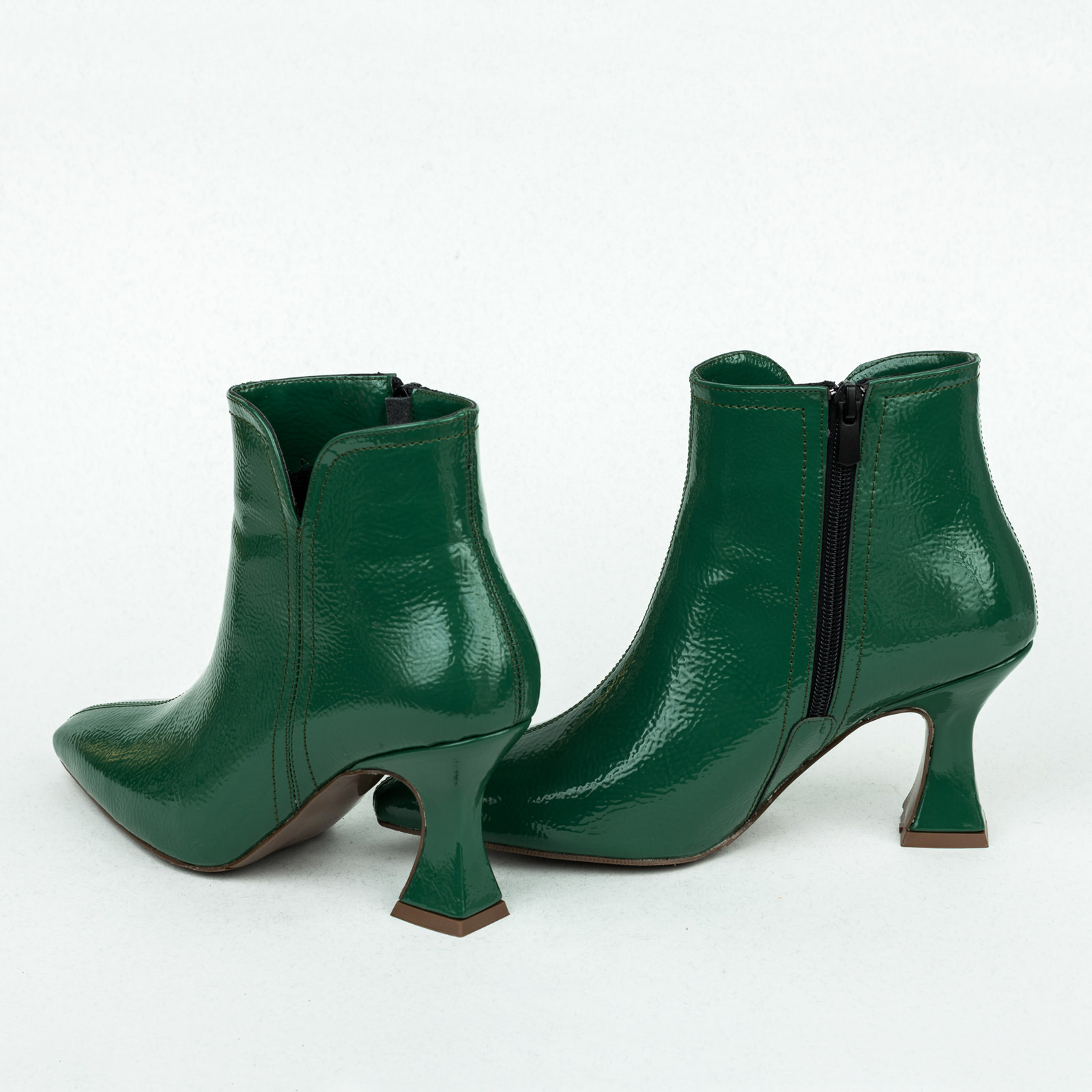 Women ankle boots B165 - GREEN