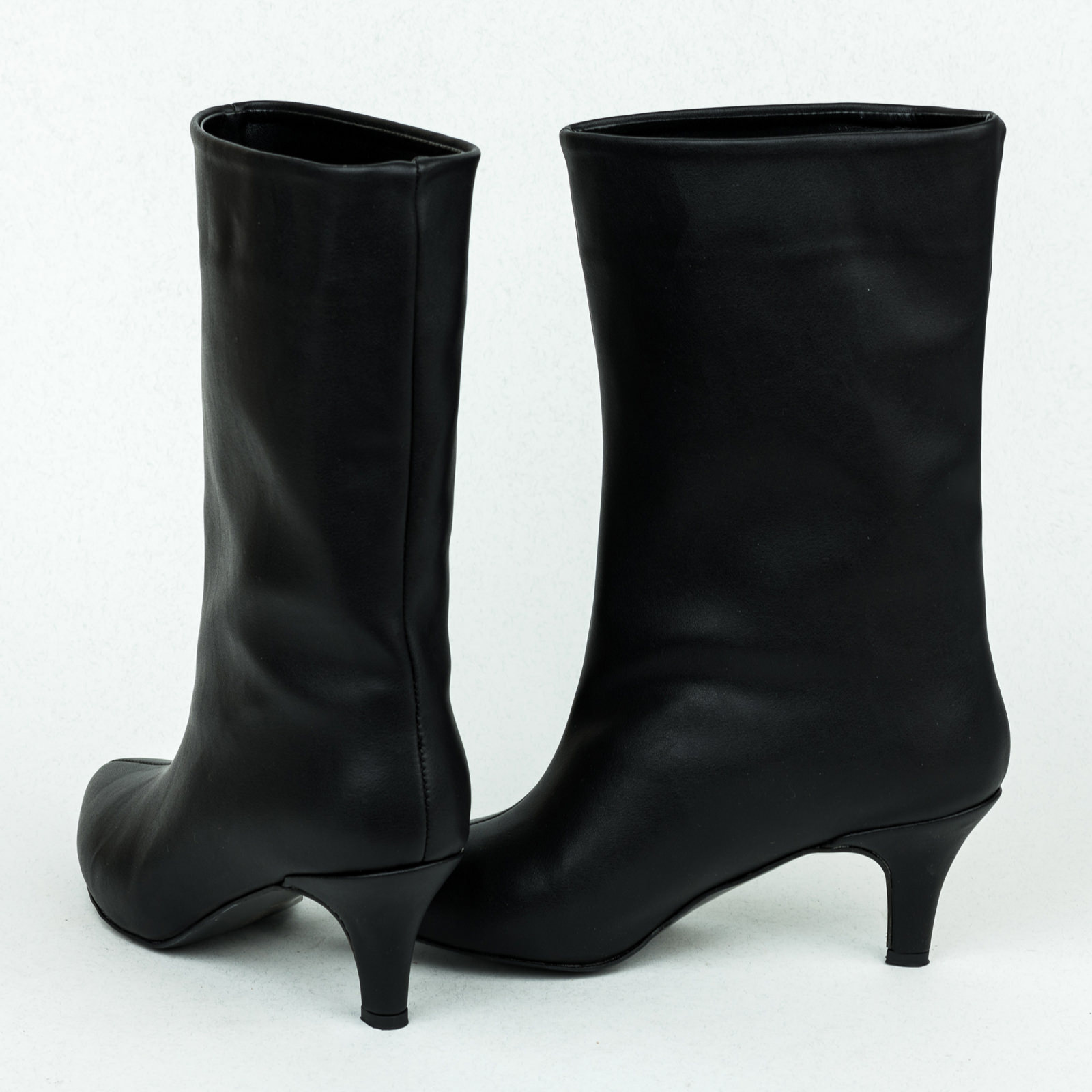 Women ankle boots B167 - BLACK