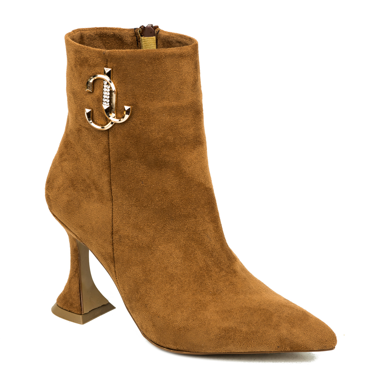 Women ankle boots B169 - CAMEL