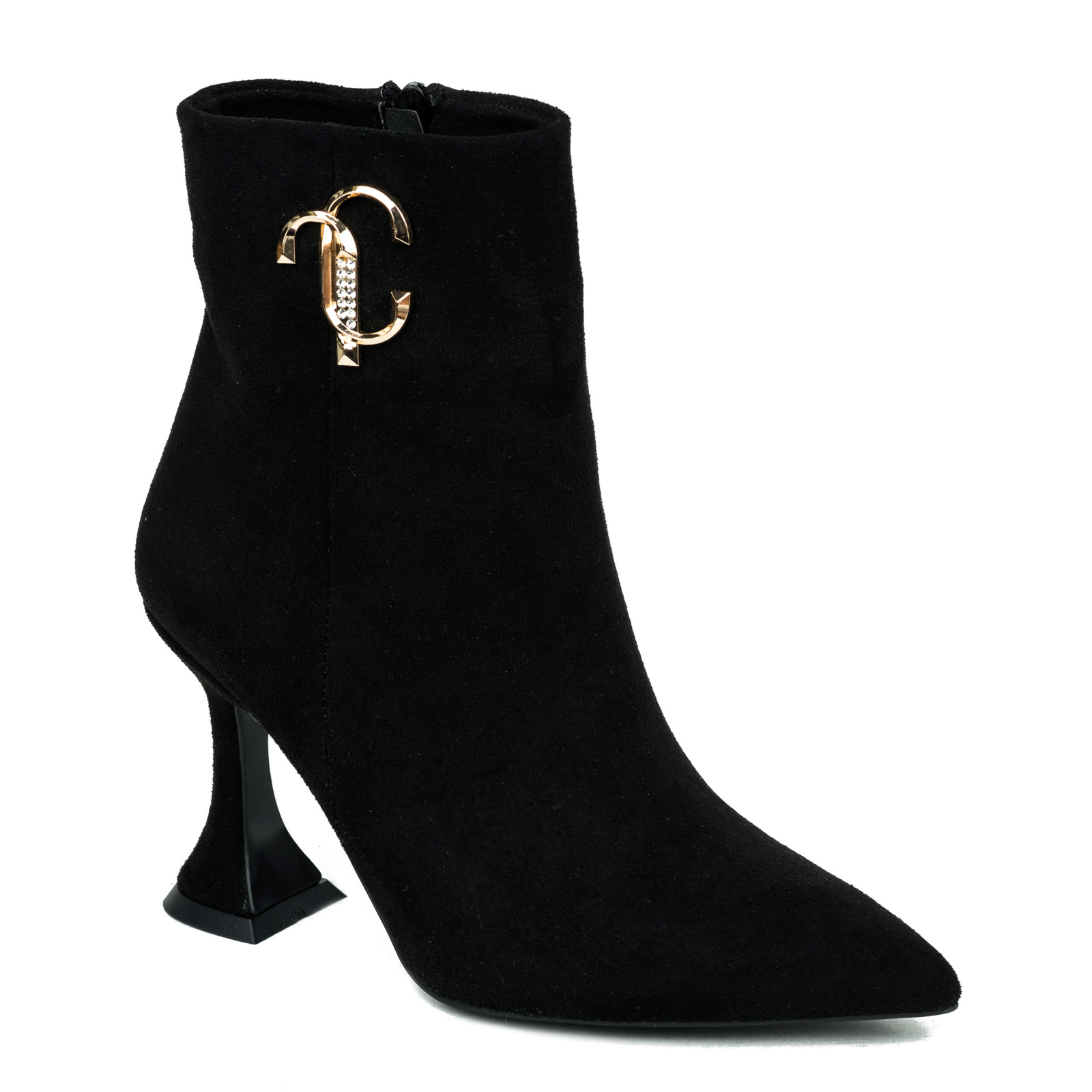 Women ankle boots B169 - BLACK