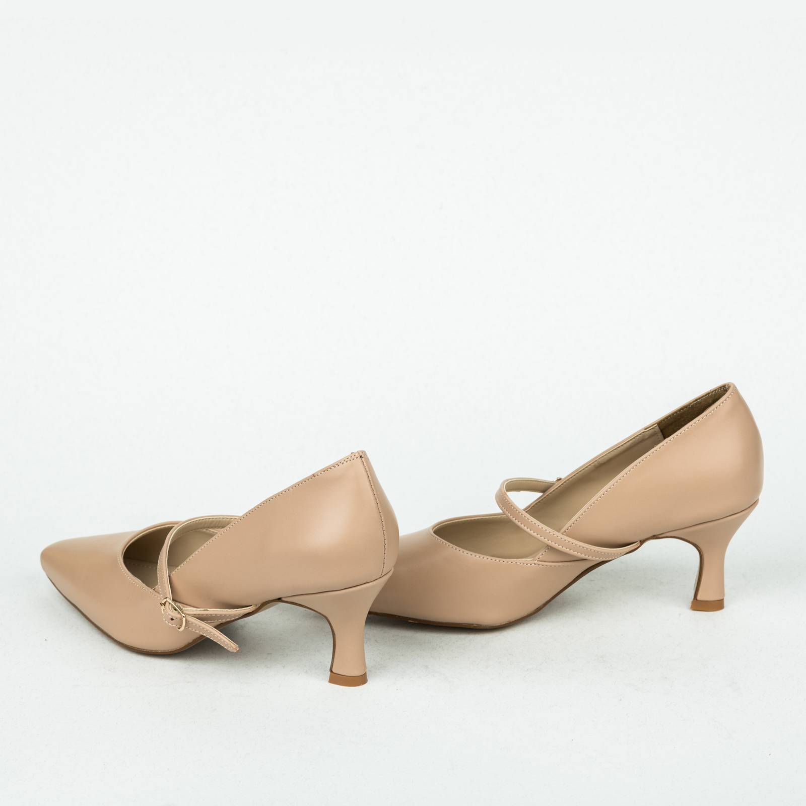 High-heels B173 - BEIGE