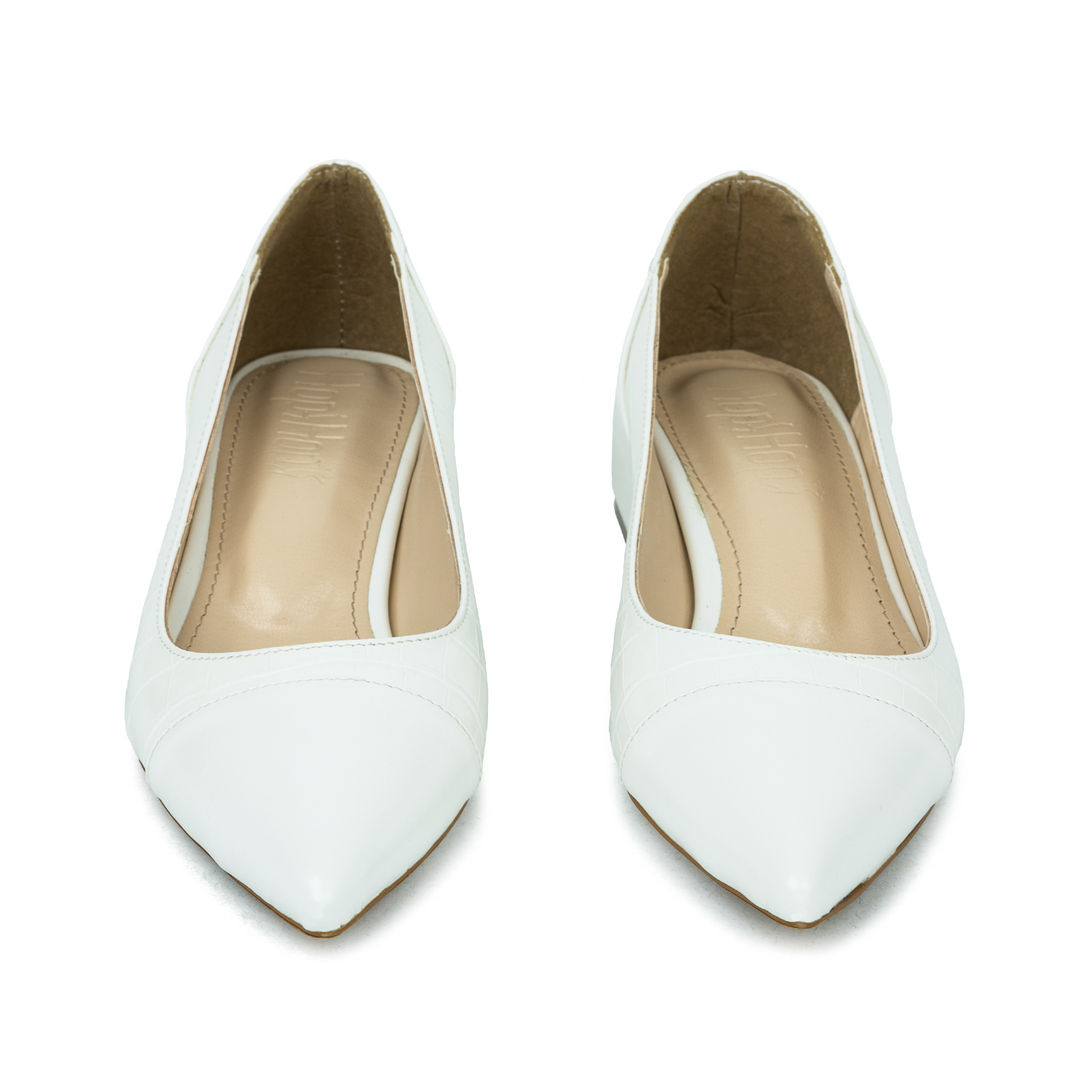High-heels B174 - WHITE