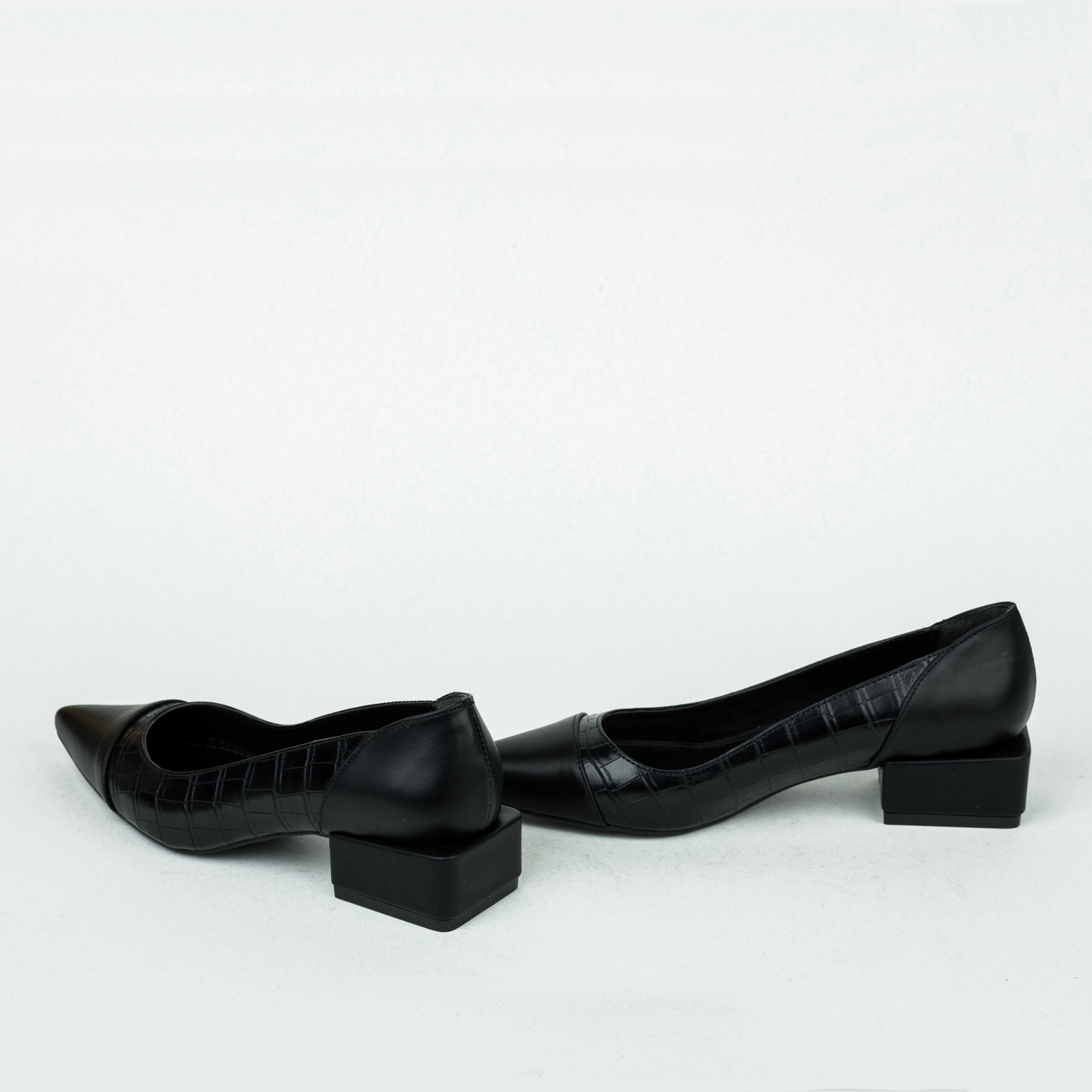 High-heels B174 - BLACK