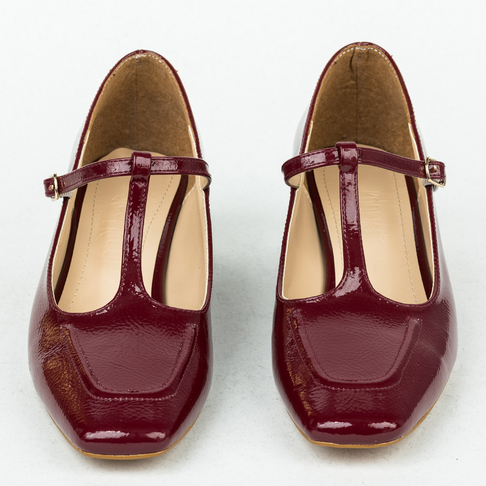 High-heels B175 - WINE RED