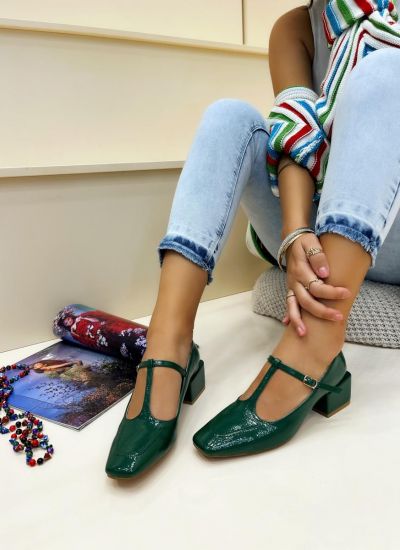 Stilettos and high-heels SABINA - GREEN