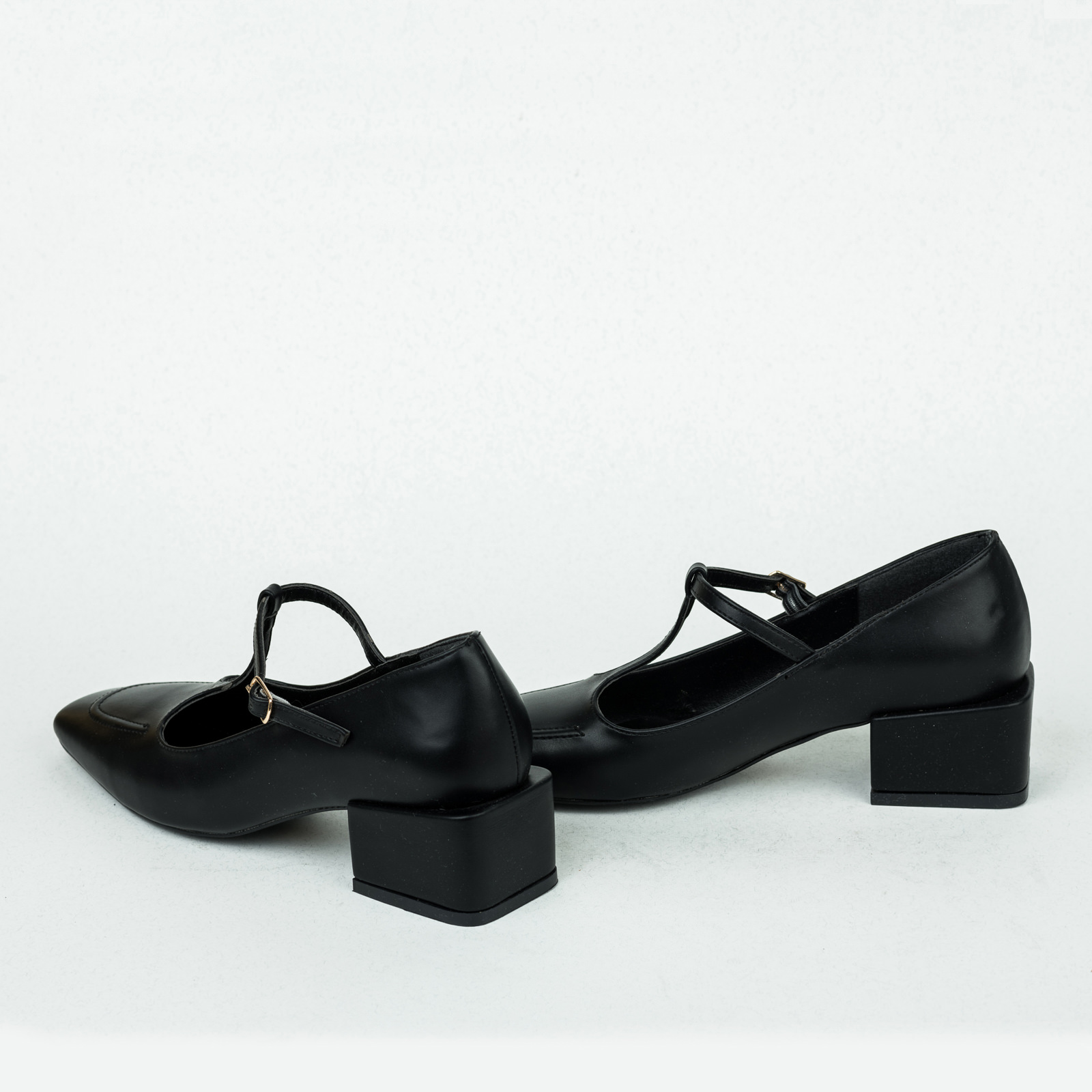 High-heels B176 - BLACK