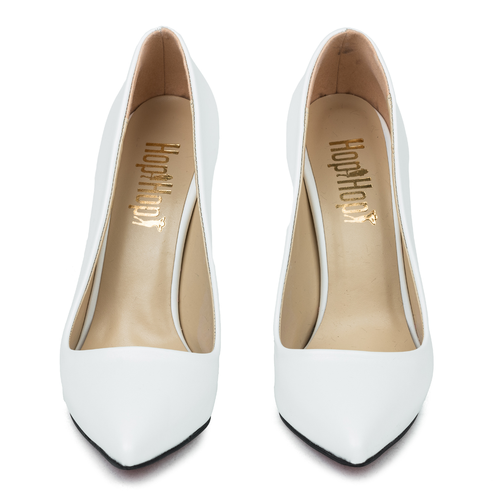 High-heels B177 - WHITE
