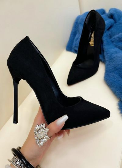 High-heels B179 - BLACK