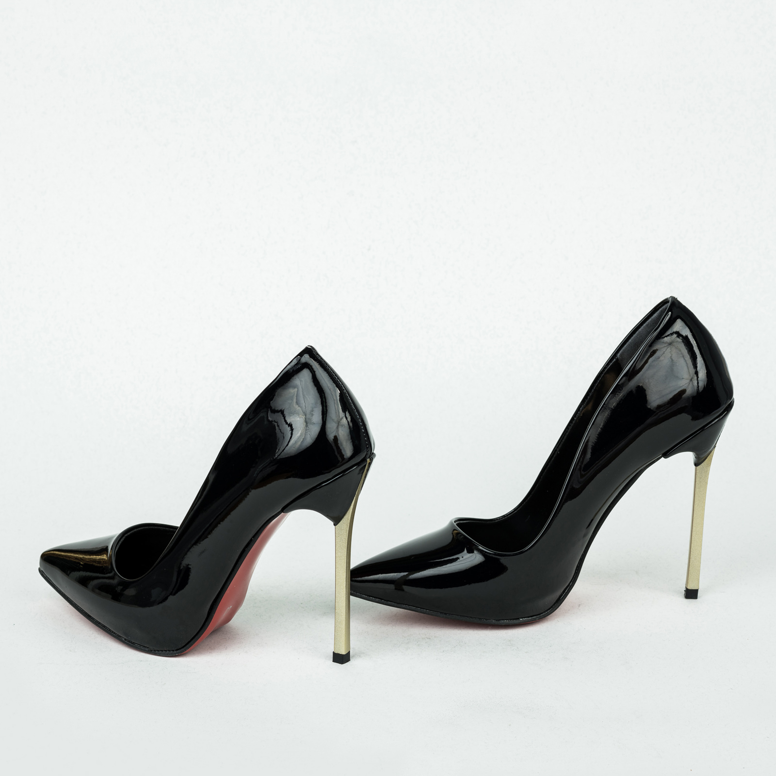 High-heels B180 - BLACK