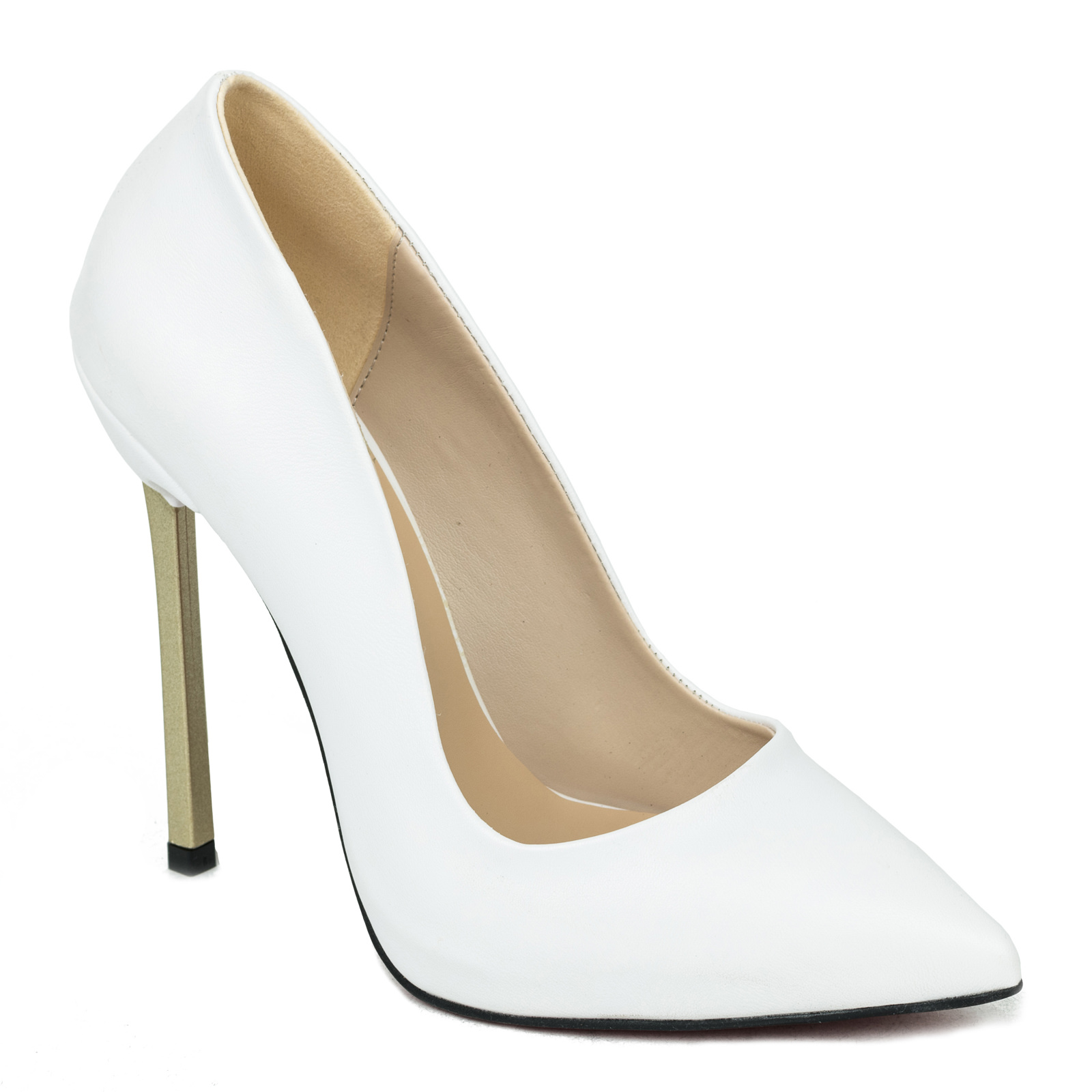 High-heels B180 - WHITE