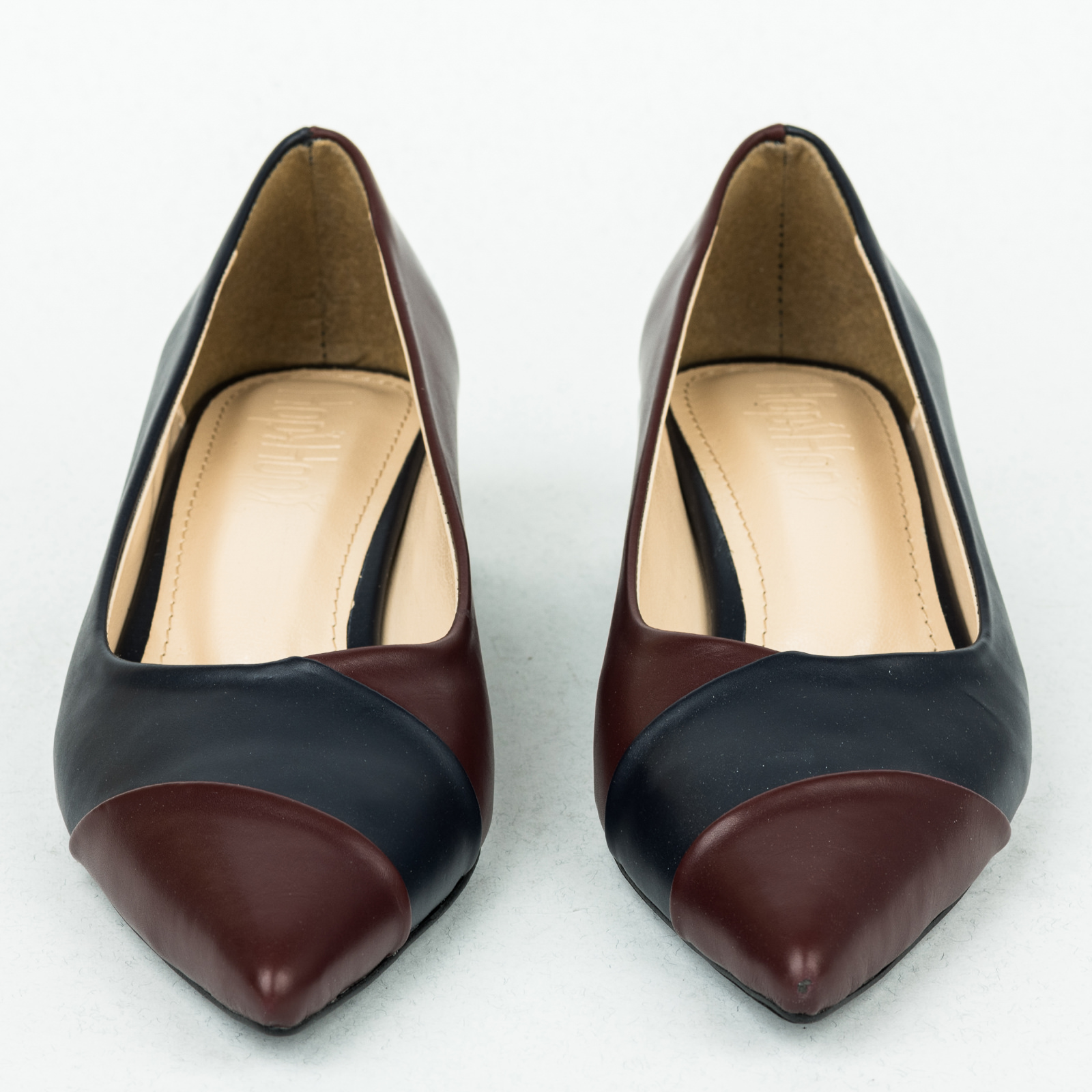 High-heels B182 - WINE RED