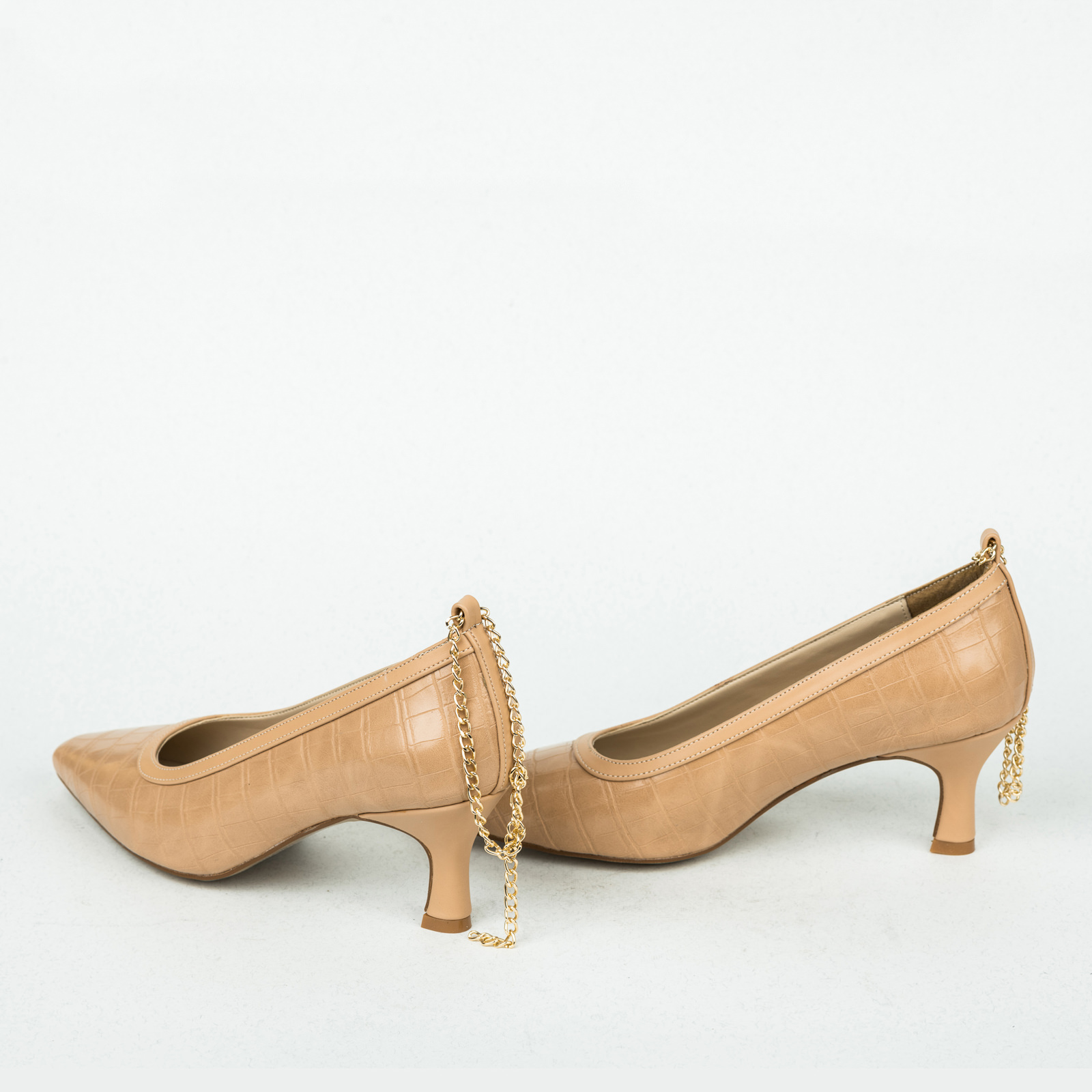 High-heels B184 - BEIGE