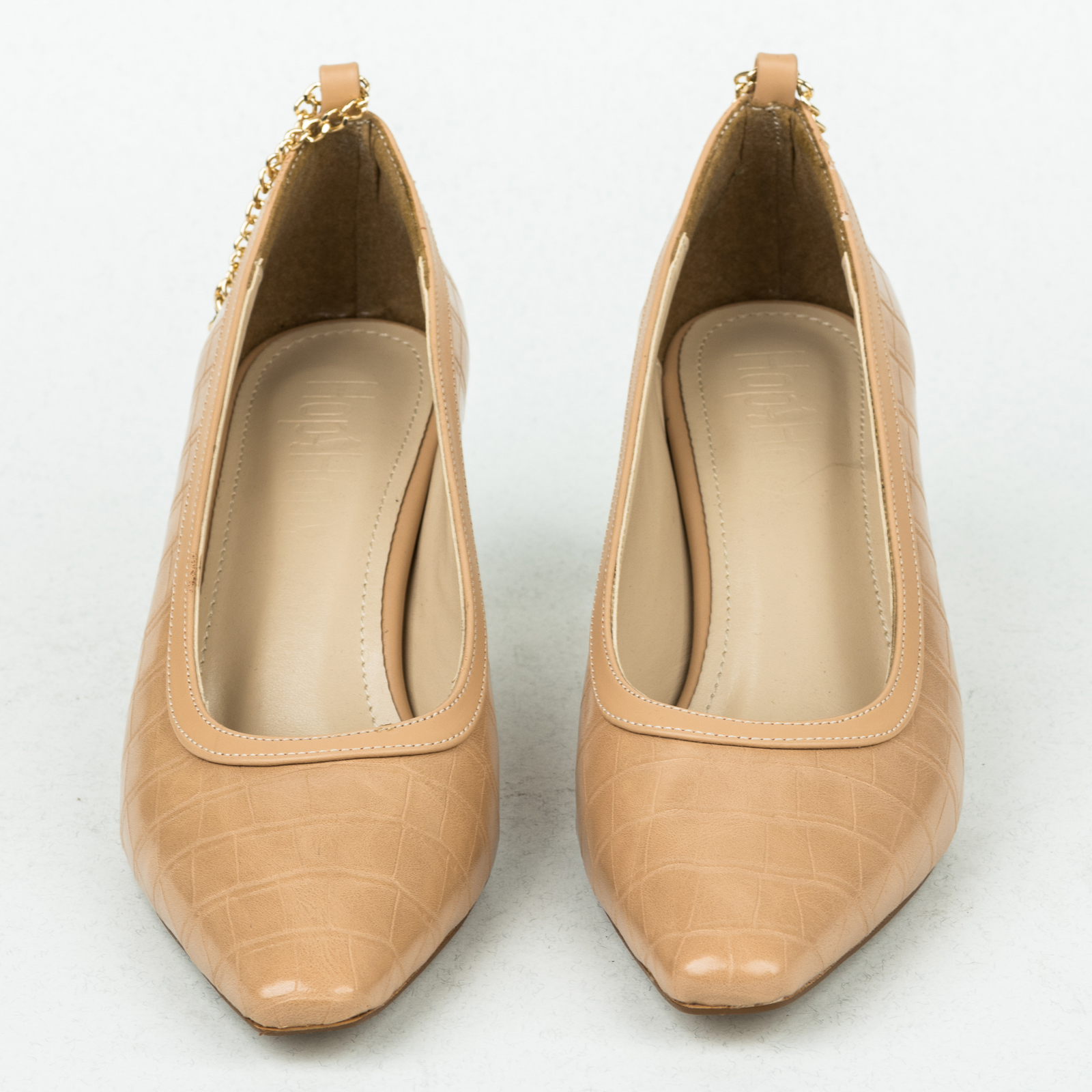 High-heels B184 - BEIGE