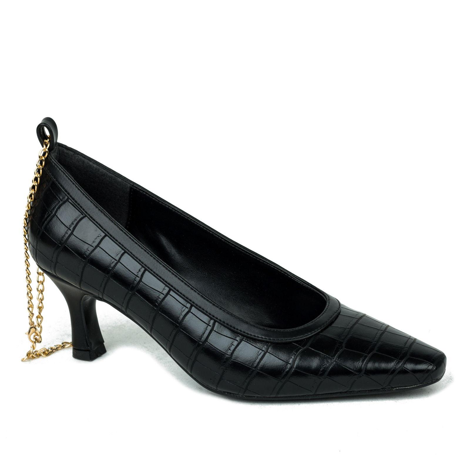 High-heels B184 - BLACK