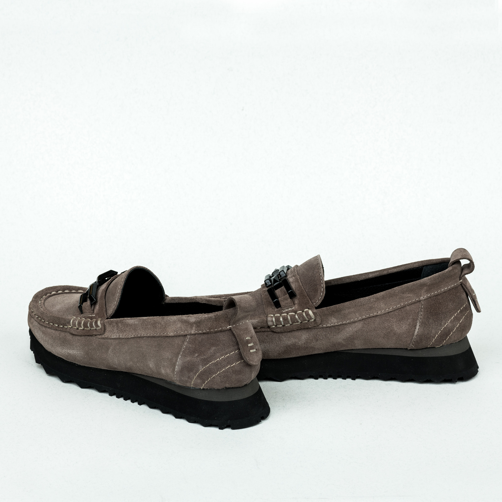 Leather shoes & flats B186 - CAPPUCINO